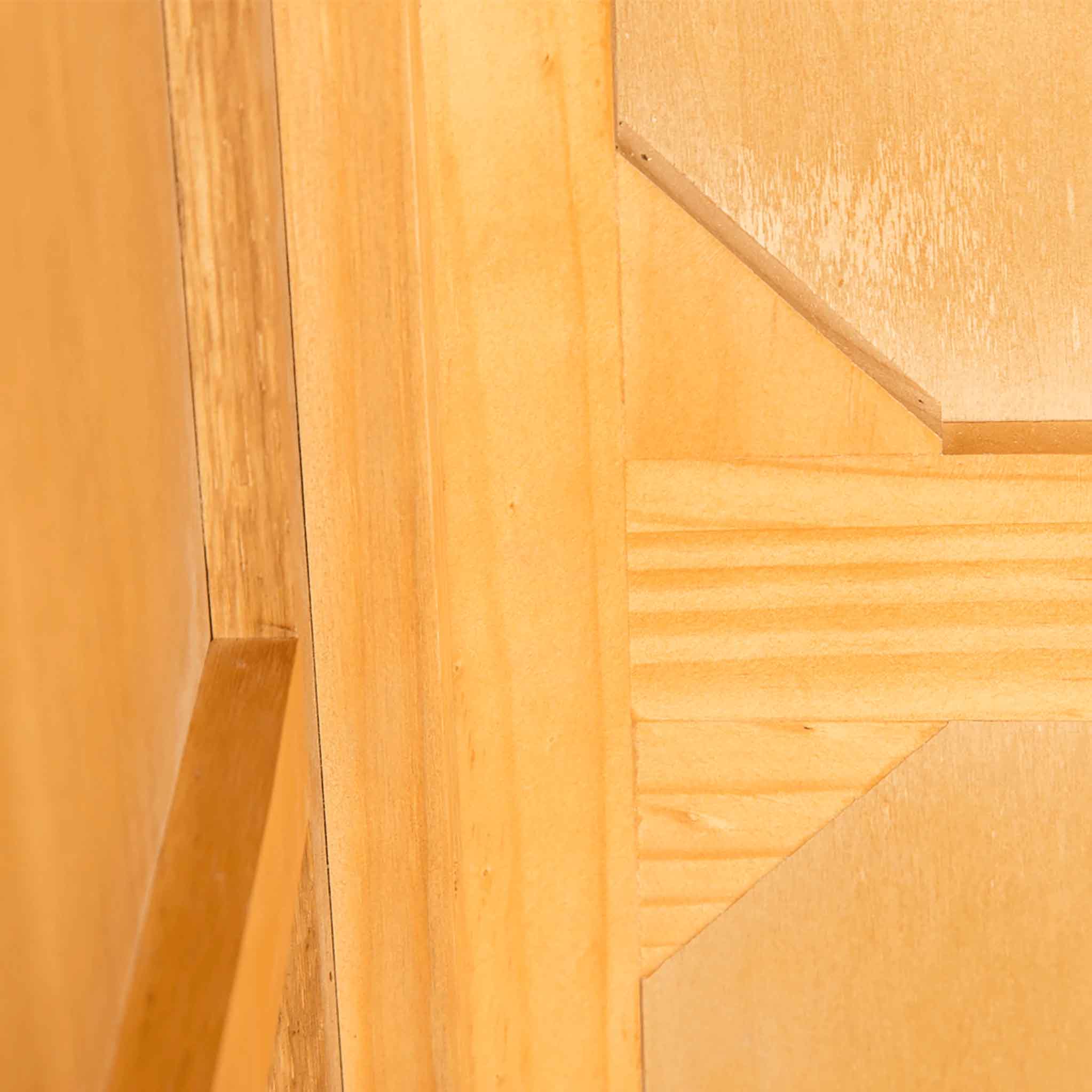 Surrey Oak Double Wardrobe & Drawer - Image 9
