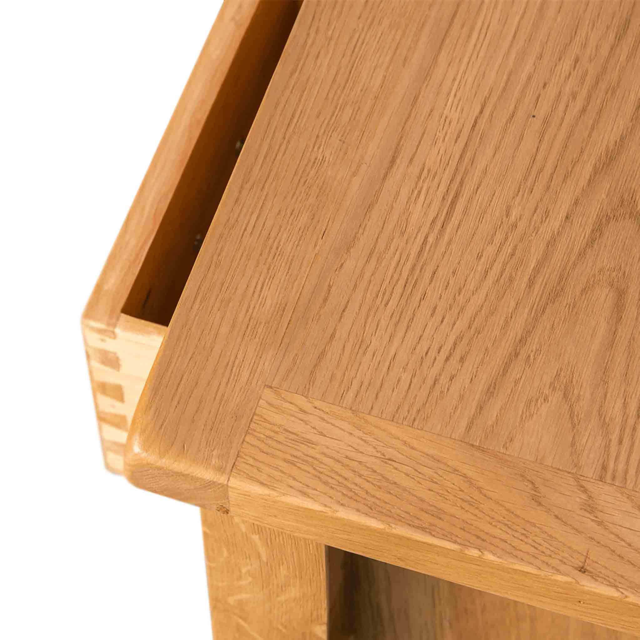 Surrey Oak Lamp Table - Image 7