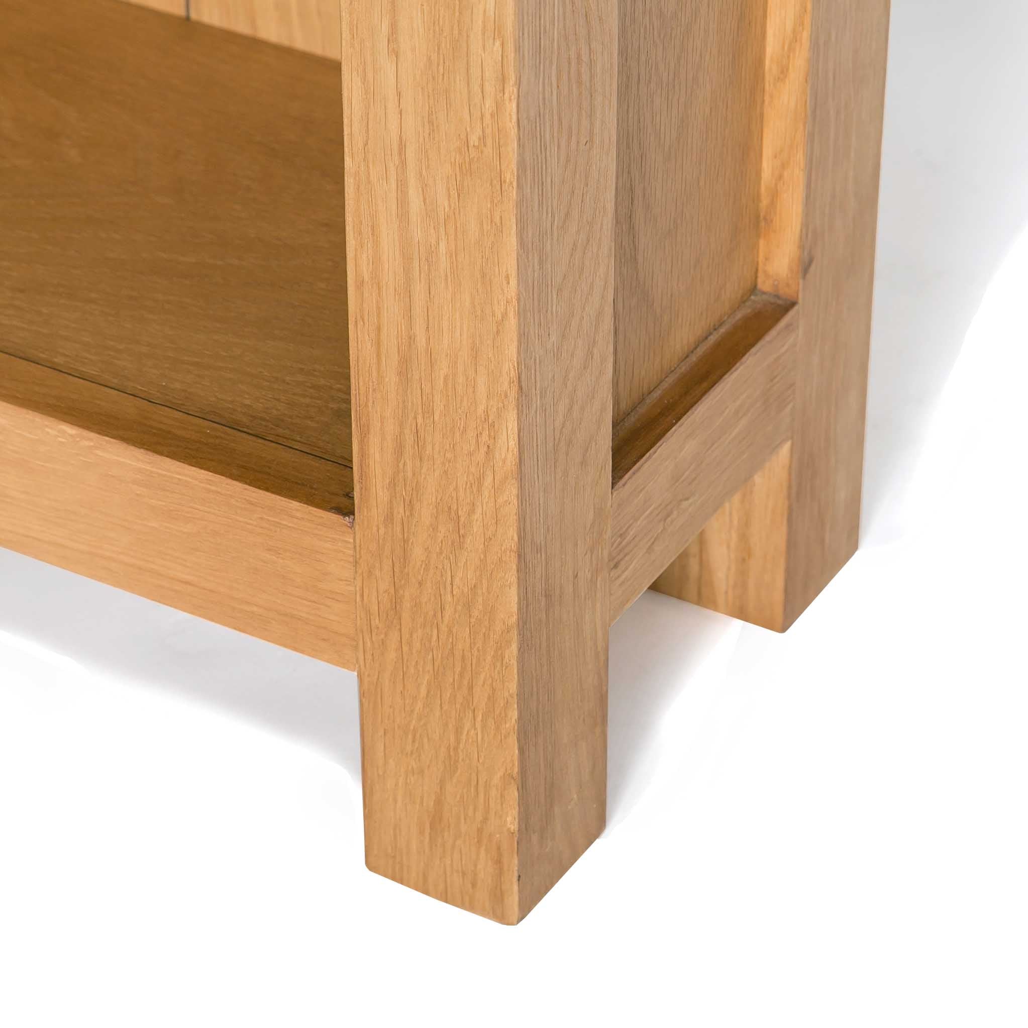 Surrey Oak Large Bookcase - Image 8