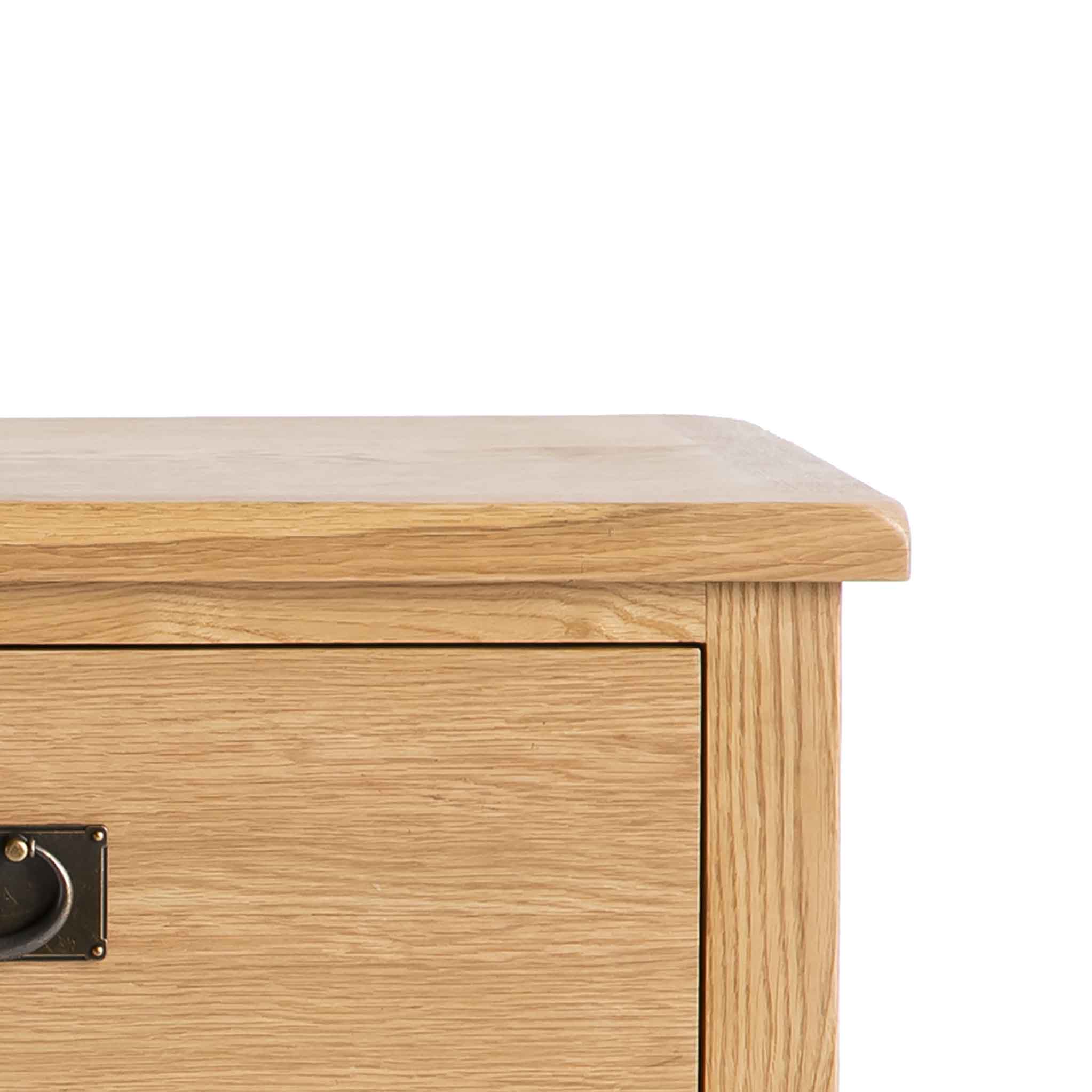 Surrey Oak Large Chest Of Drawers - Image 9