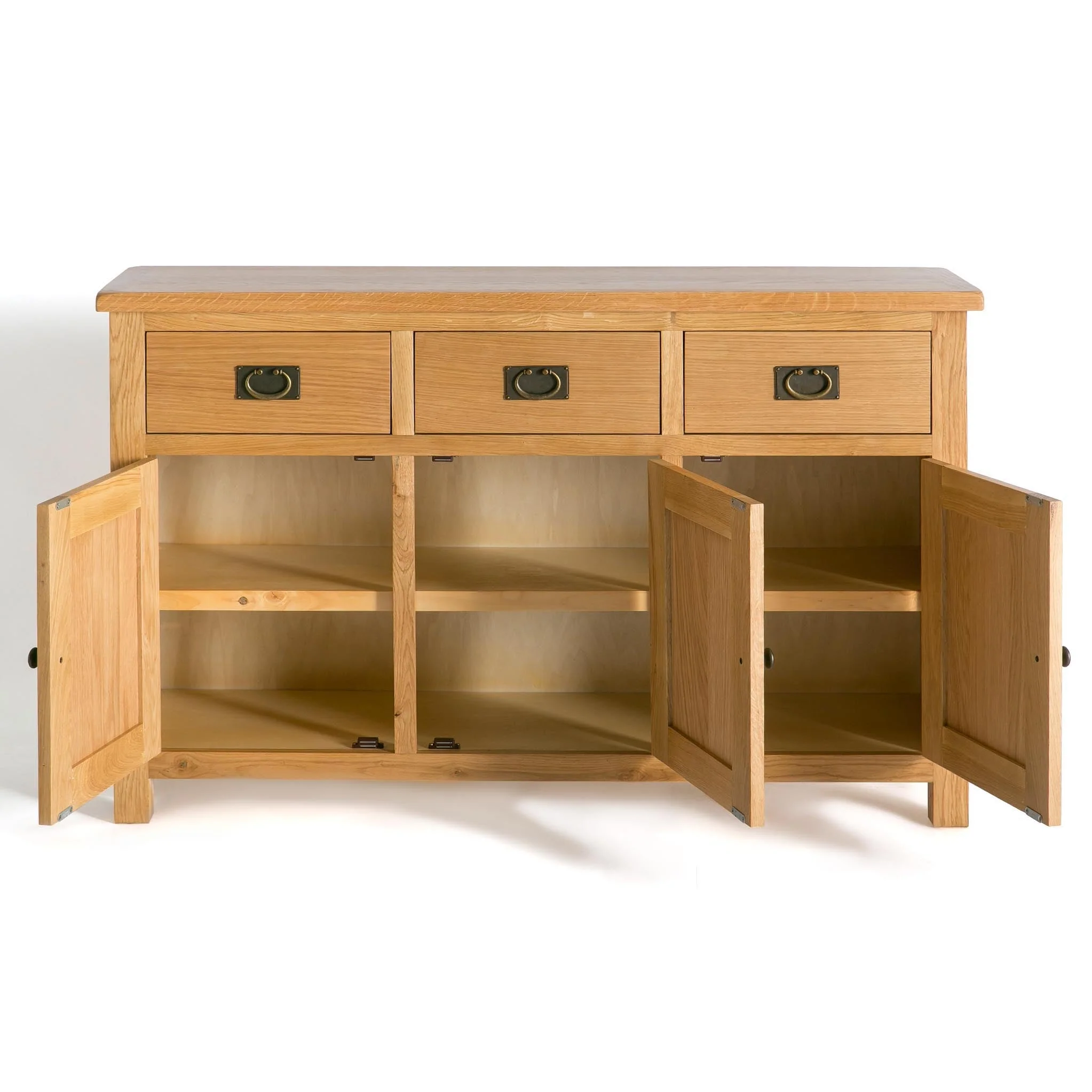 Surrey Oak Large Sideboard - Image 4
