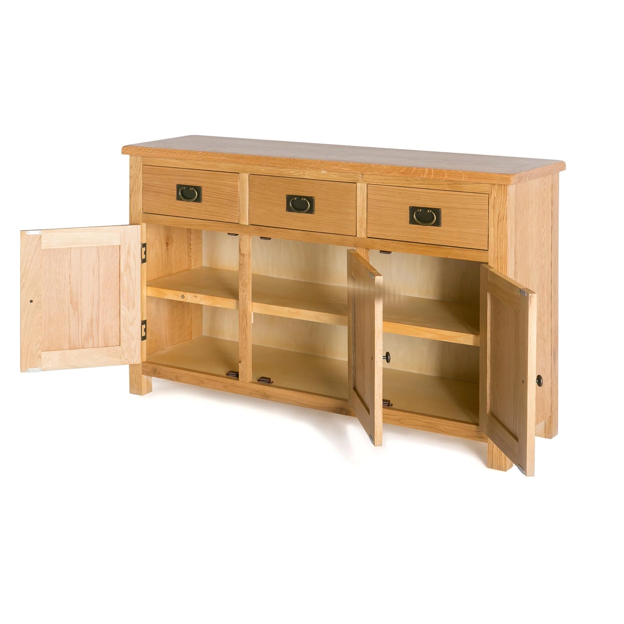 Surrey Oak Large Sideboard - Image 6