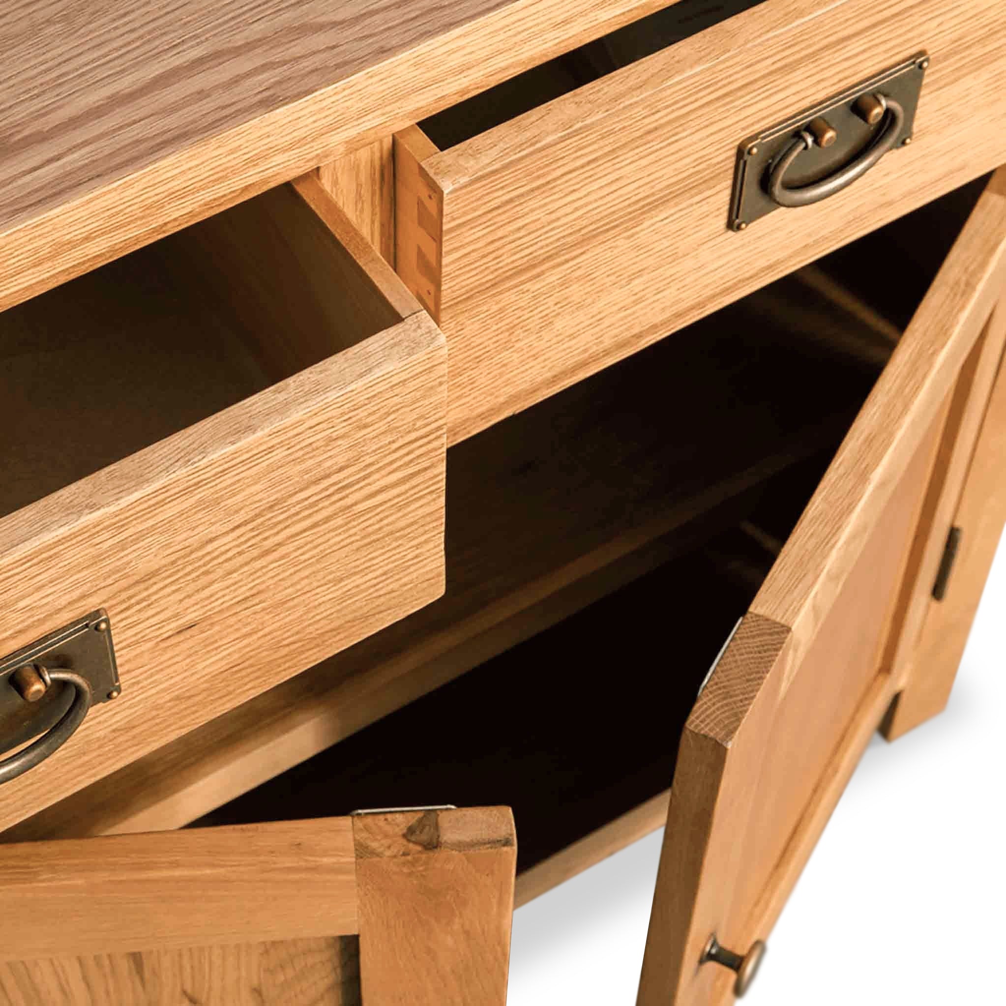 Surrey Oak Mini Sideboard - Image 17