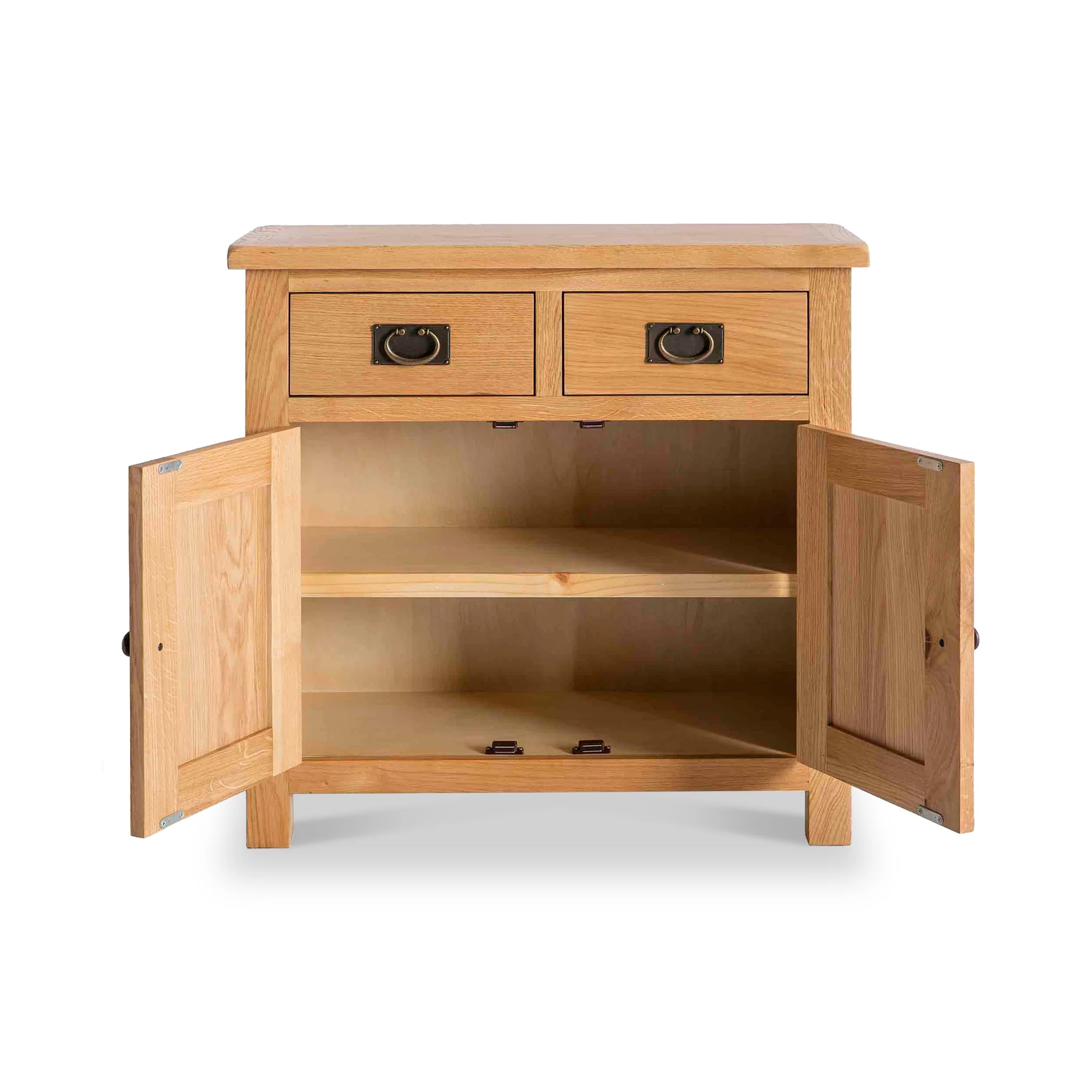Surrey Oak Mini Sideboard - Image 4