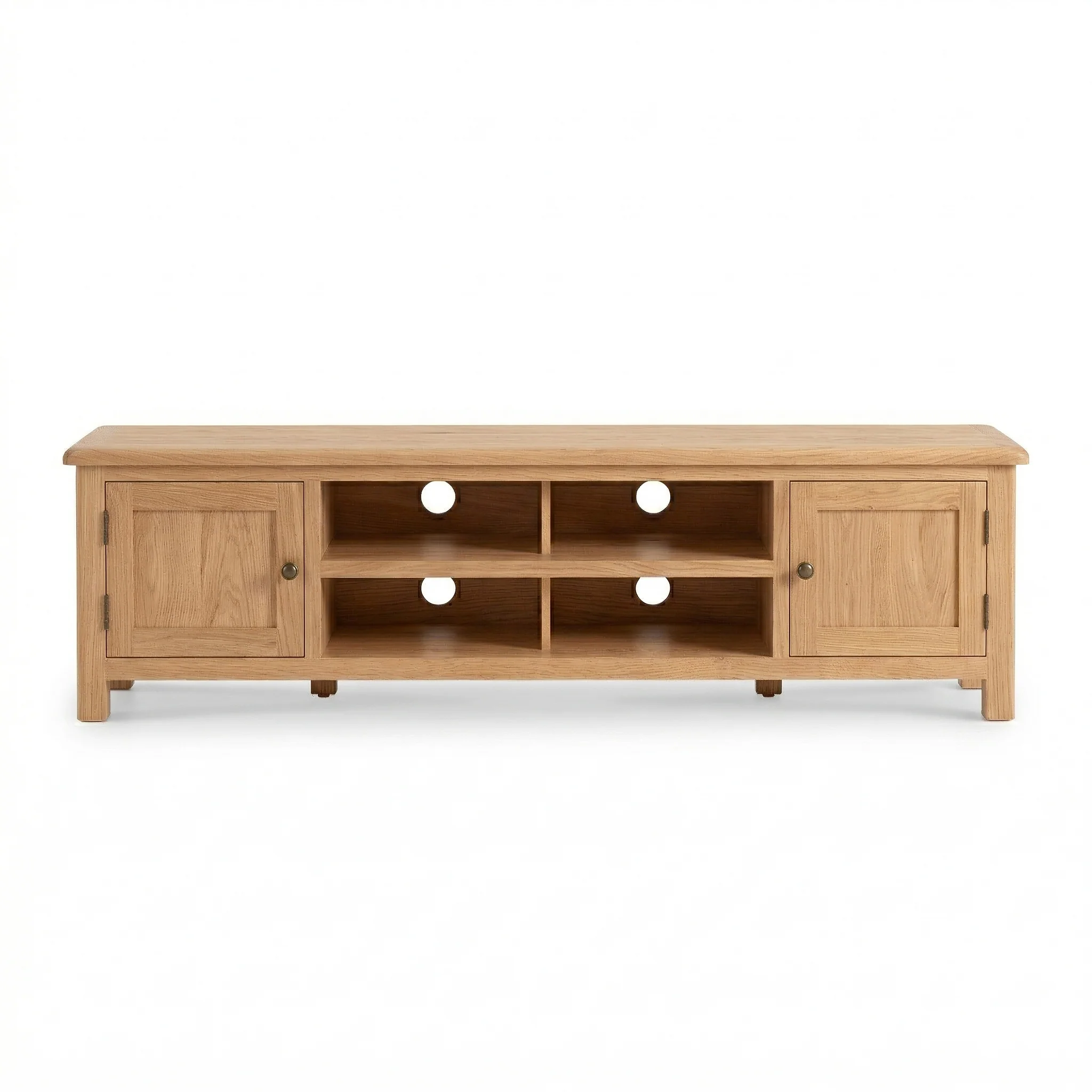 Surrey Oak 180cm Extra Wide TV Stand - Image 3