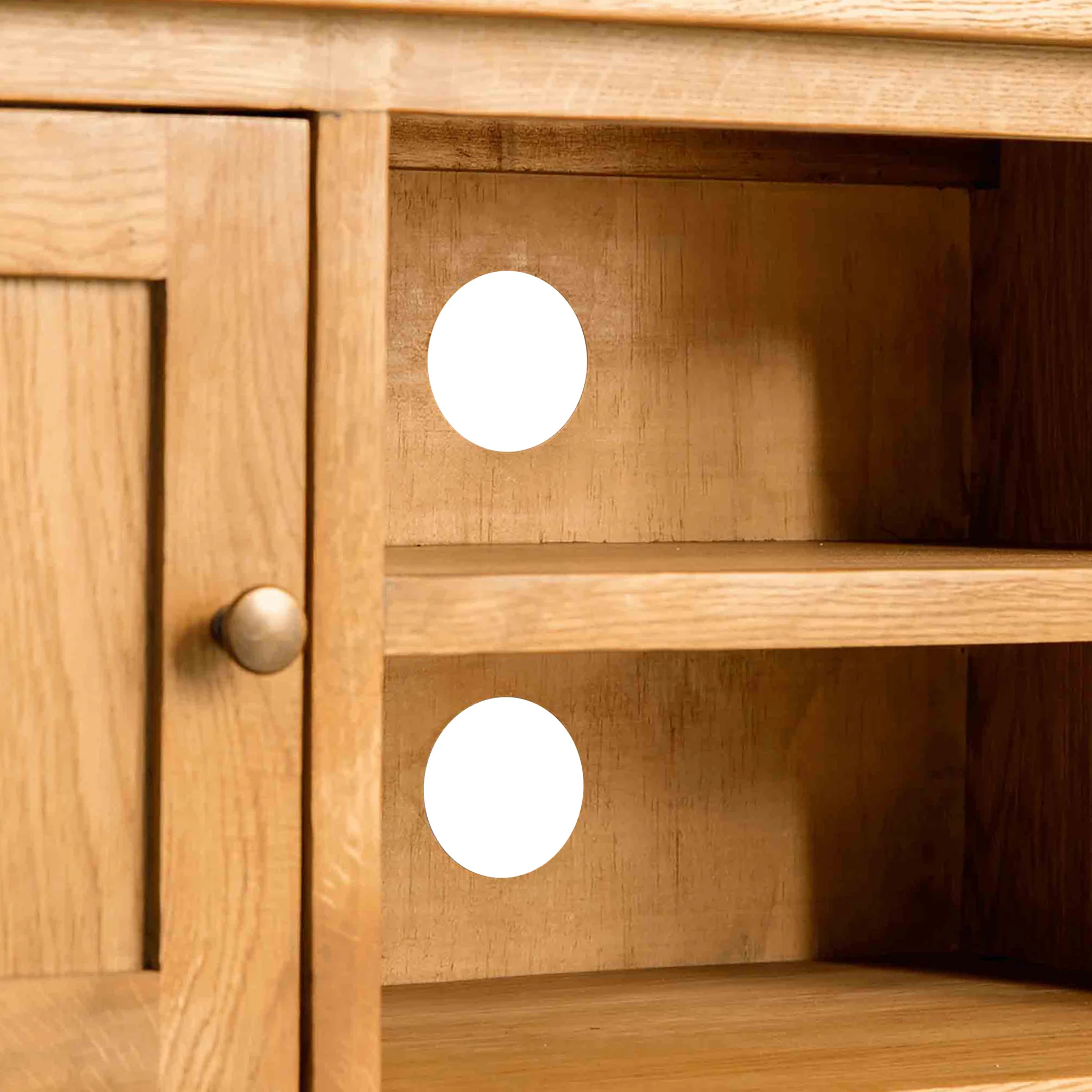 Surrey Oak 180cm Extra Wide TV Stand - Image 6