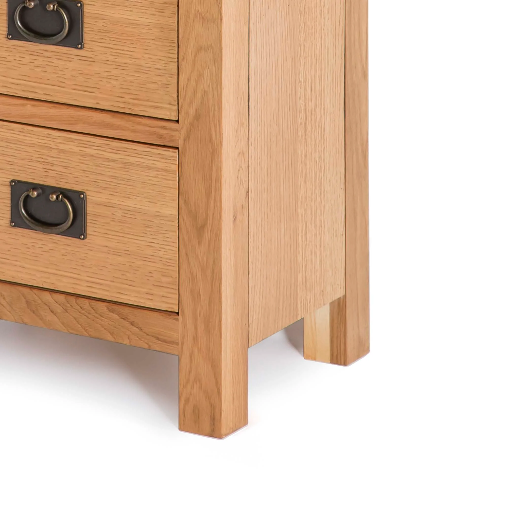 Surrey Oak 3 Drawer Chest - Image 4