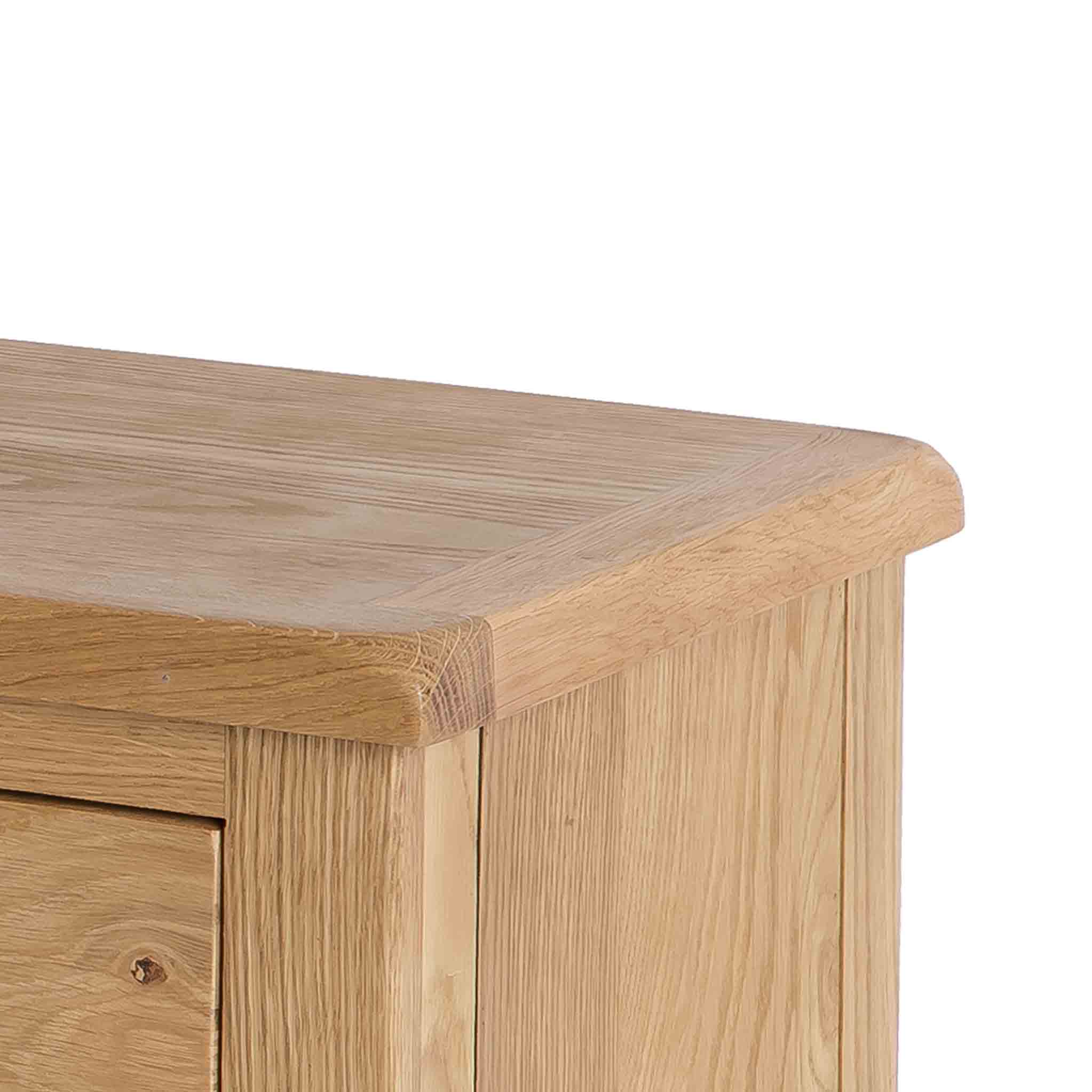 Surrey Oak 3 Drawer Chest - Image 6