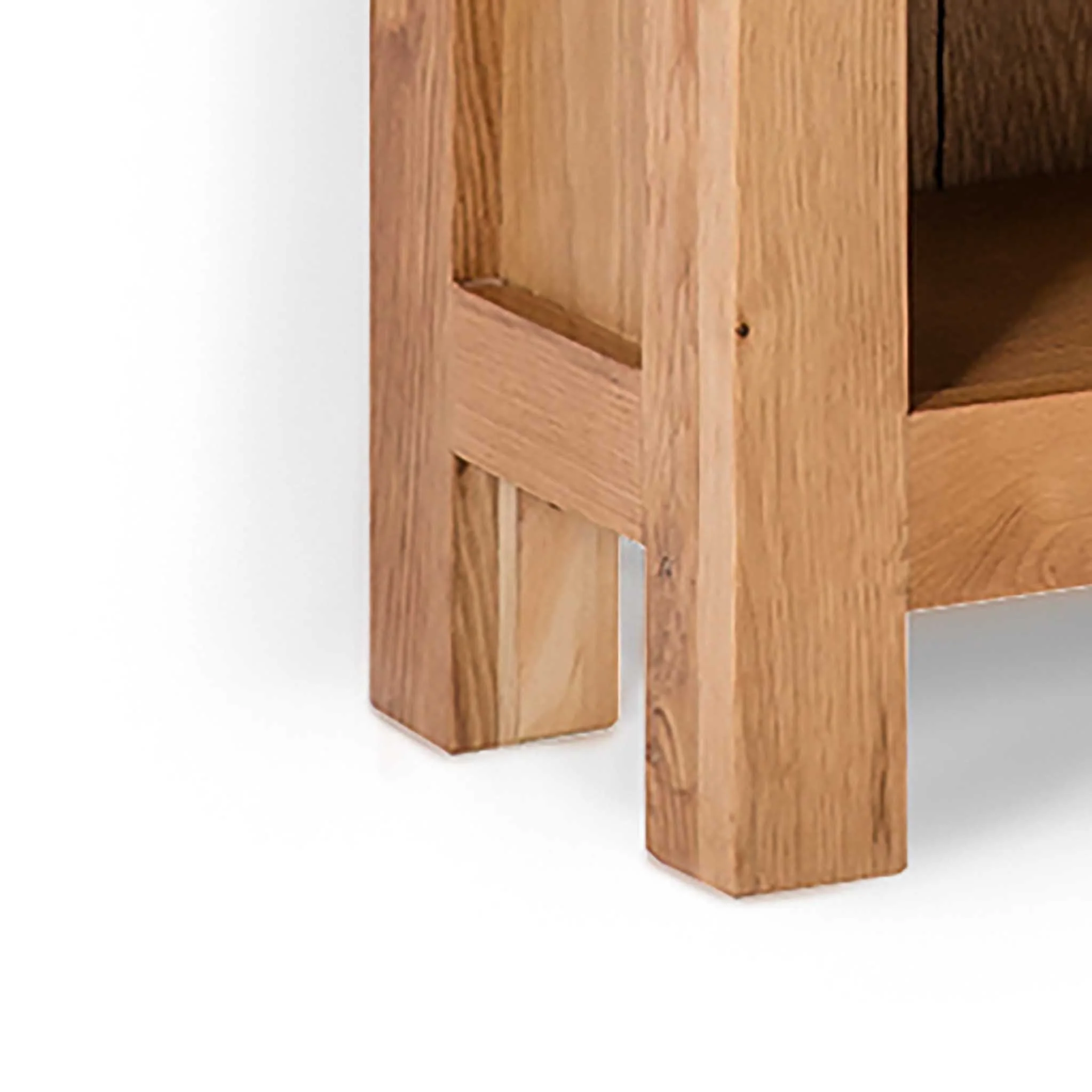Surrey Oak Slim Bookcase - Image 18