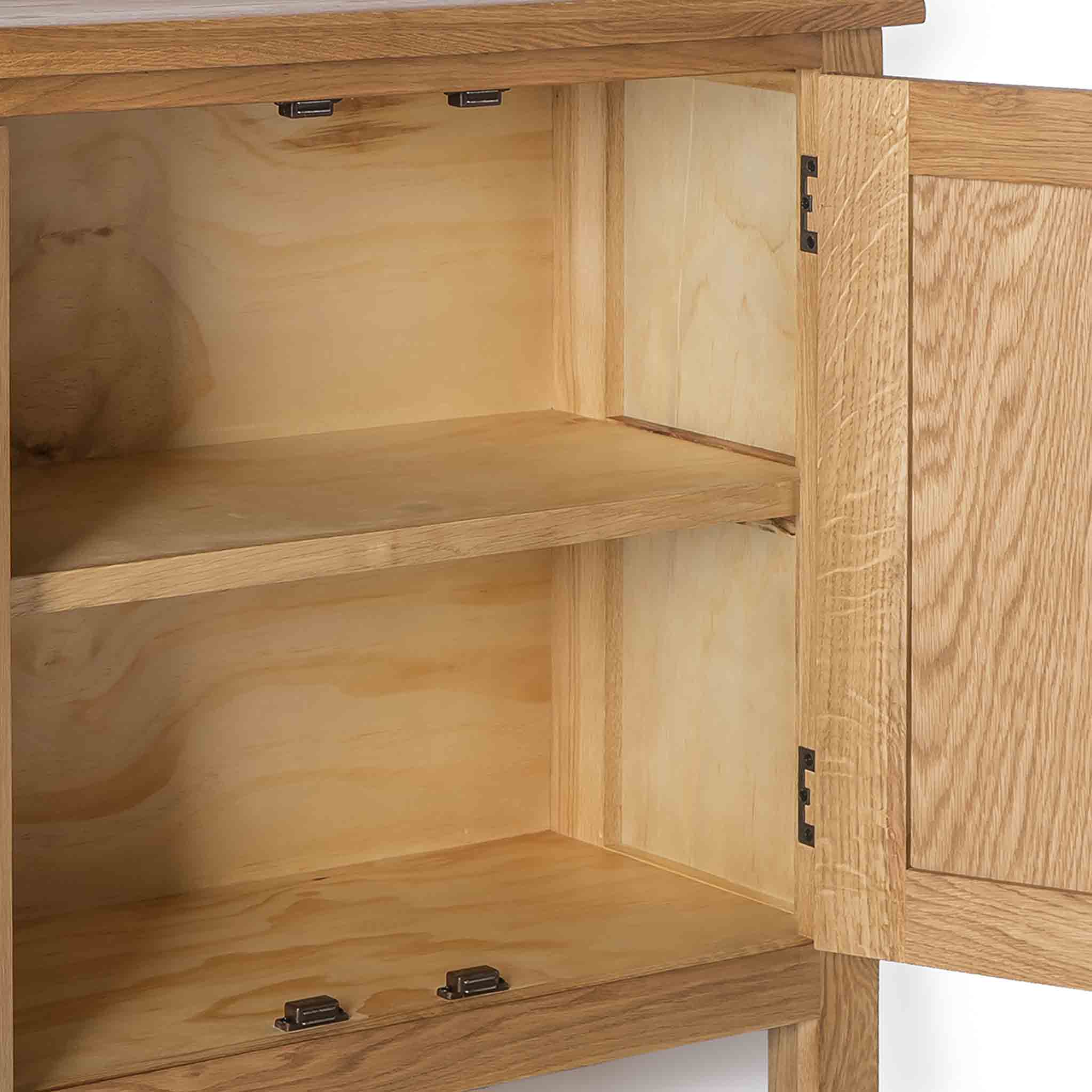 Surrey Oak Small Cupboard - Image 16