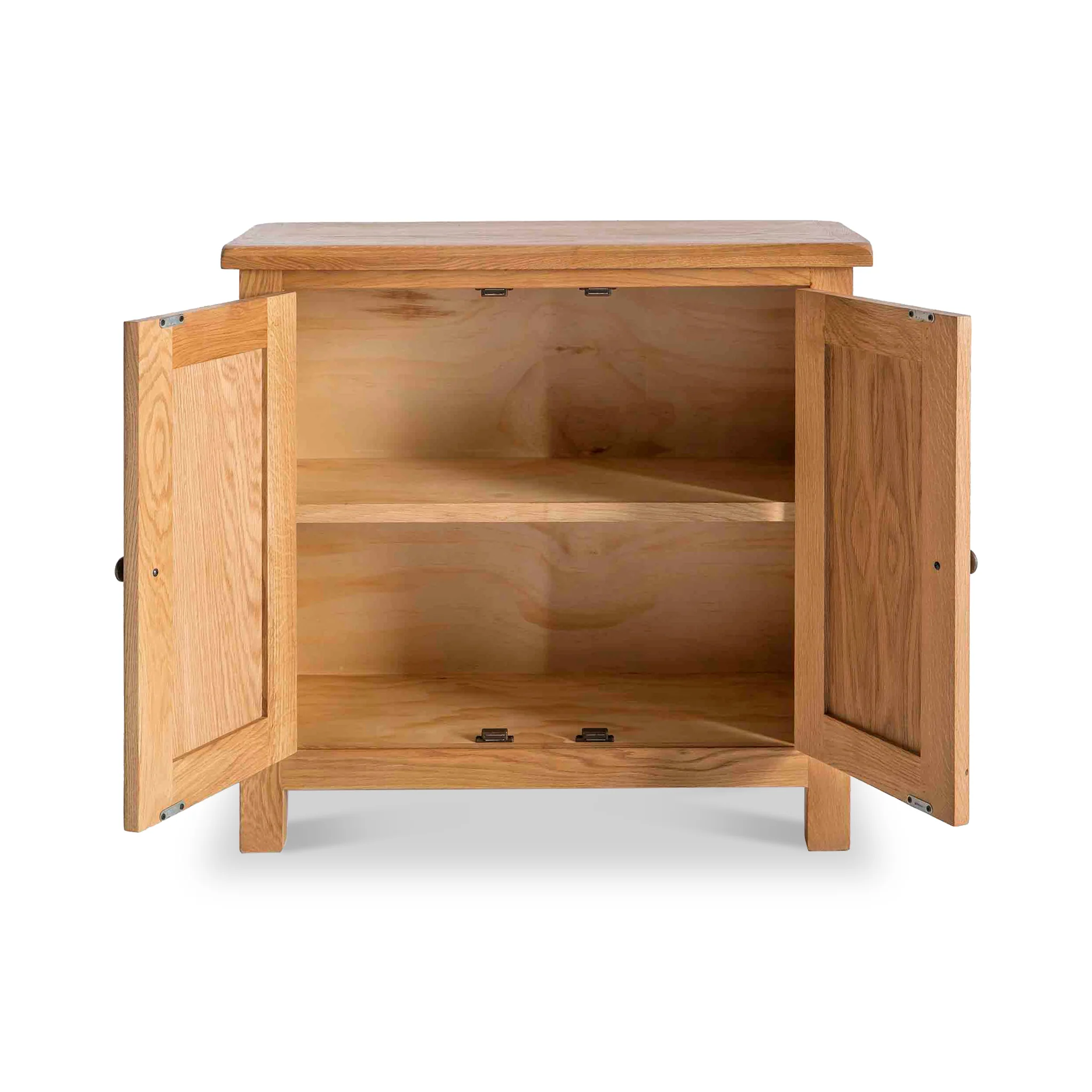 Surrey Oak Small Cupboard - Image 4
