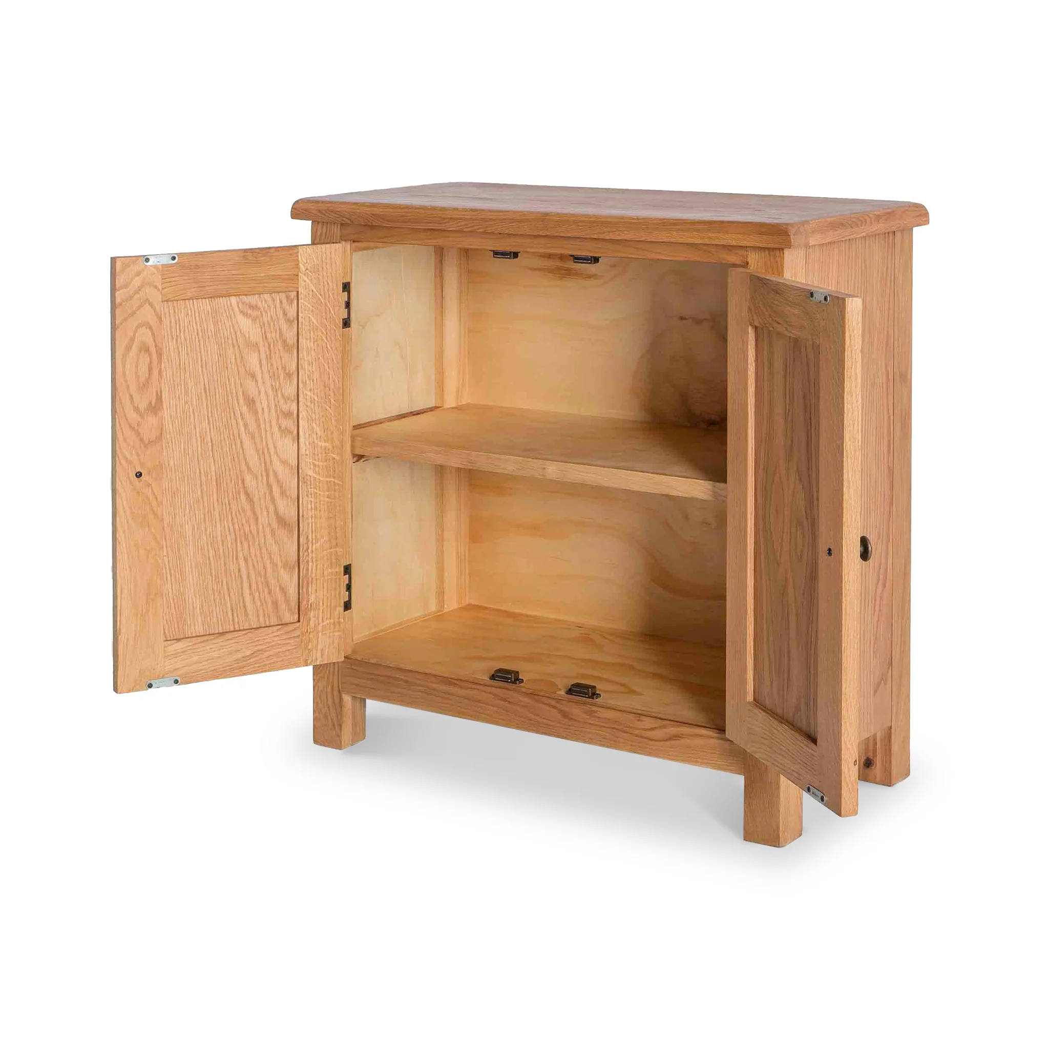 Surrey Oak Small Cupboard - Image 6