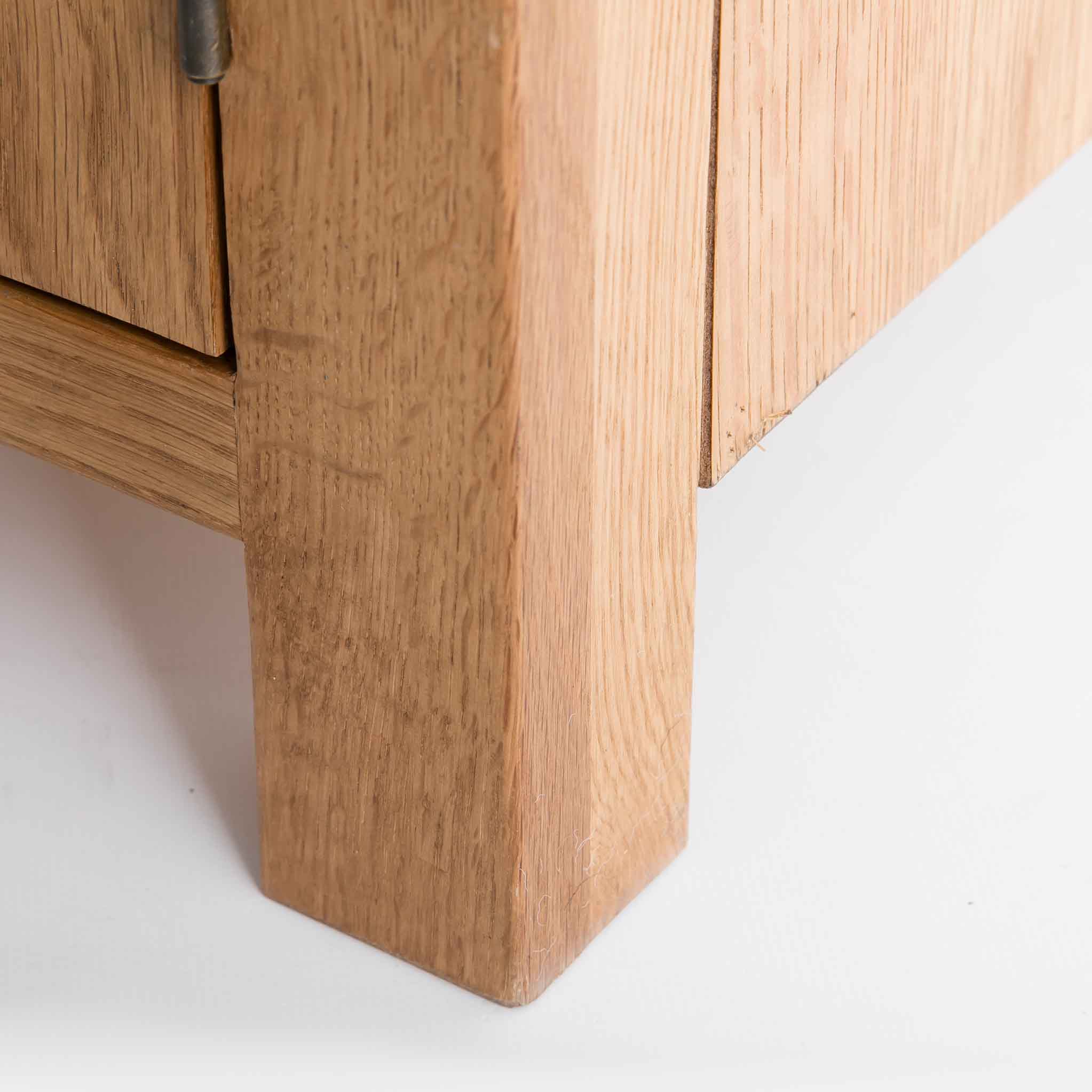 Surrey Oak Small Sideboard - Image 15