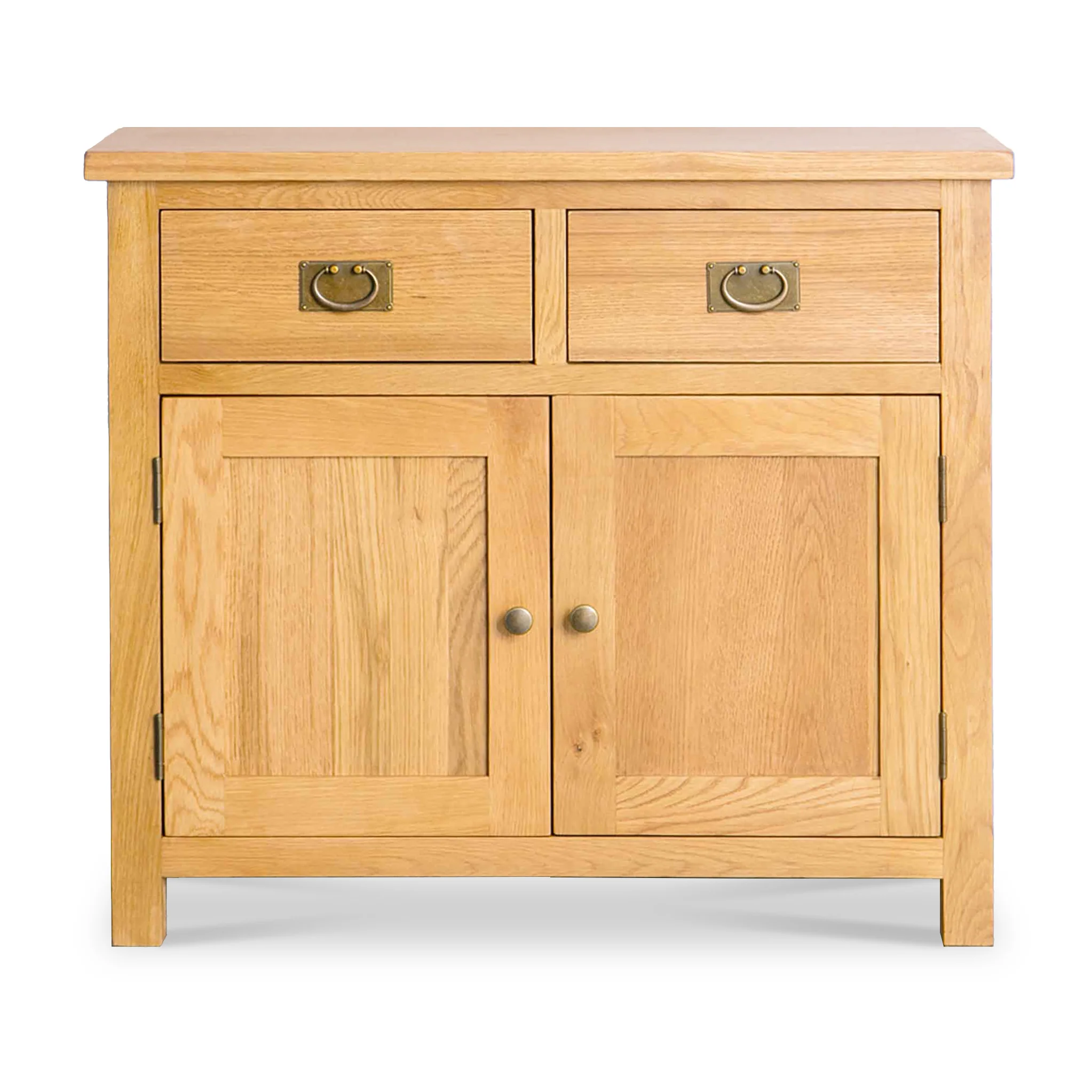 Surrey Oak Small Sideboard - Image 3