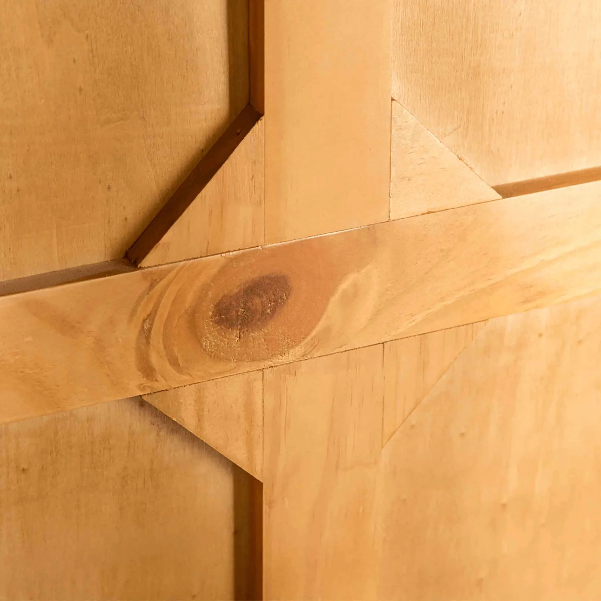 Surrey Oak Triple Wardrobe & Drawers - Image 7
