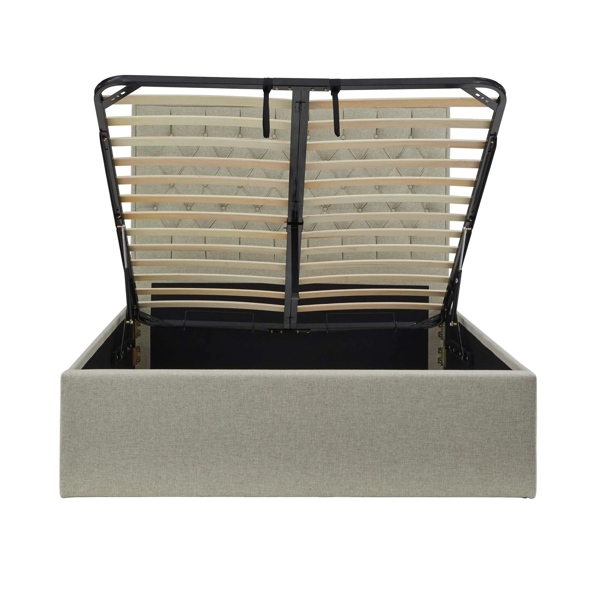 Sutton Upholstered Ottoman Storage Bed Frame - Image 12
