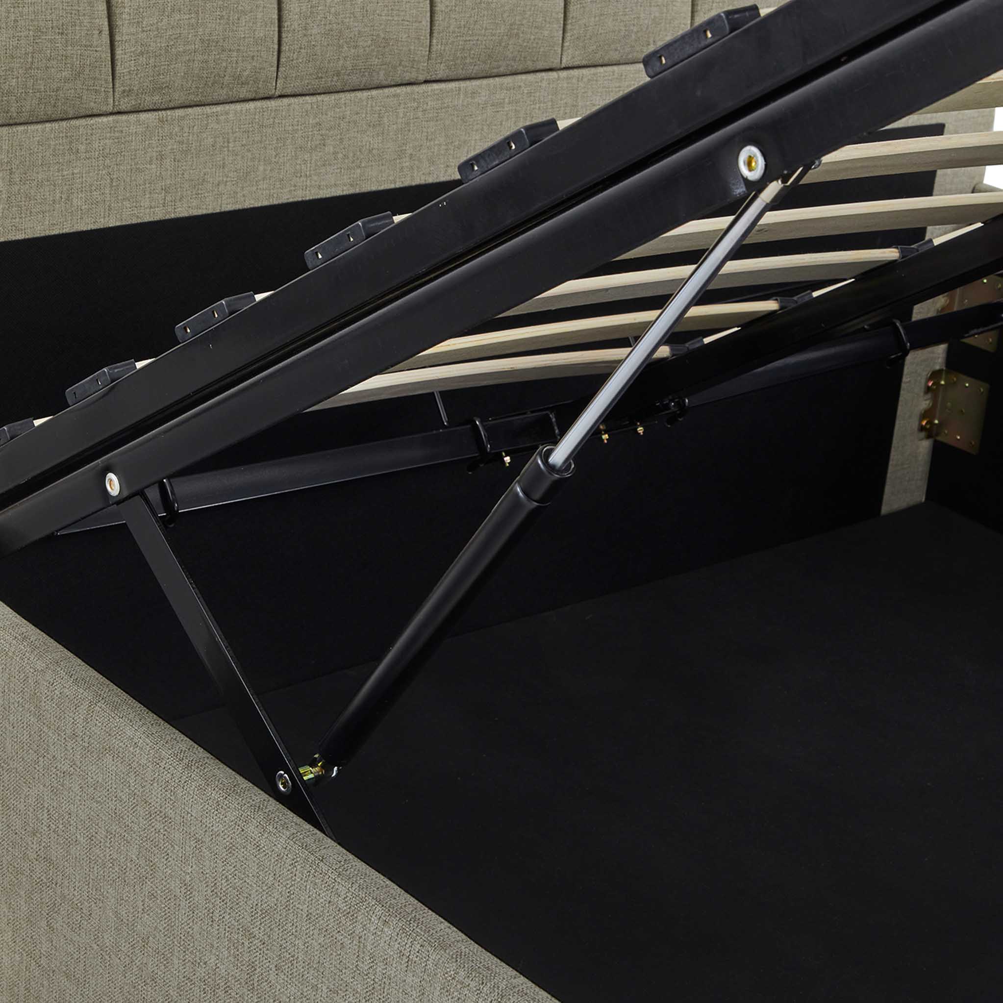 Sutton Upholstered Ottoman Storage Bed Frame - Image 20