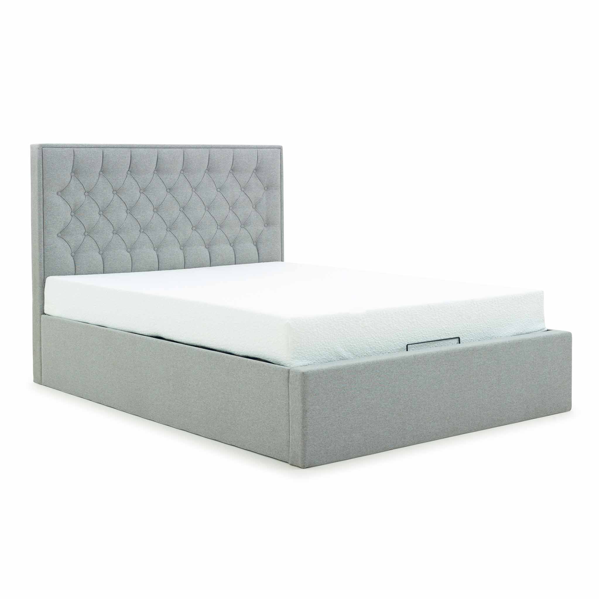 Sutton Upholstered Ottoman Storage Bed Frame - Image 44