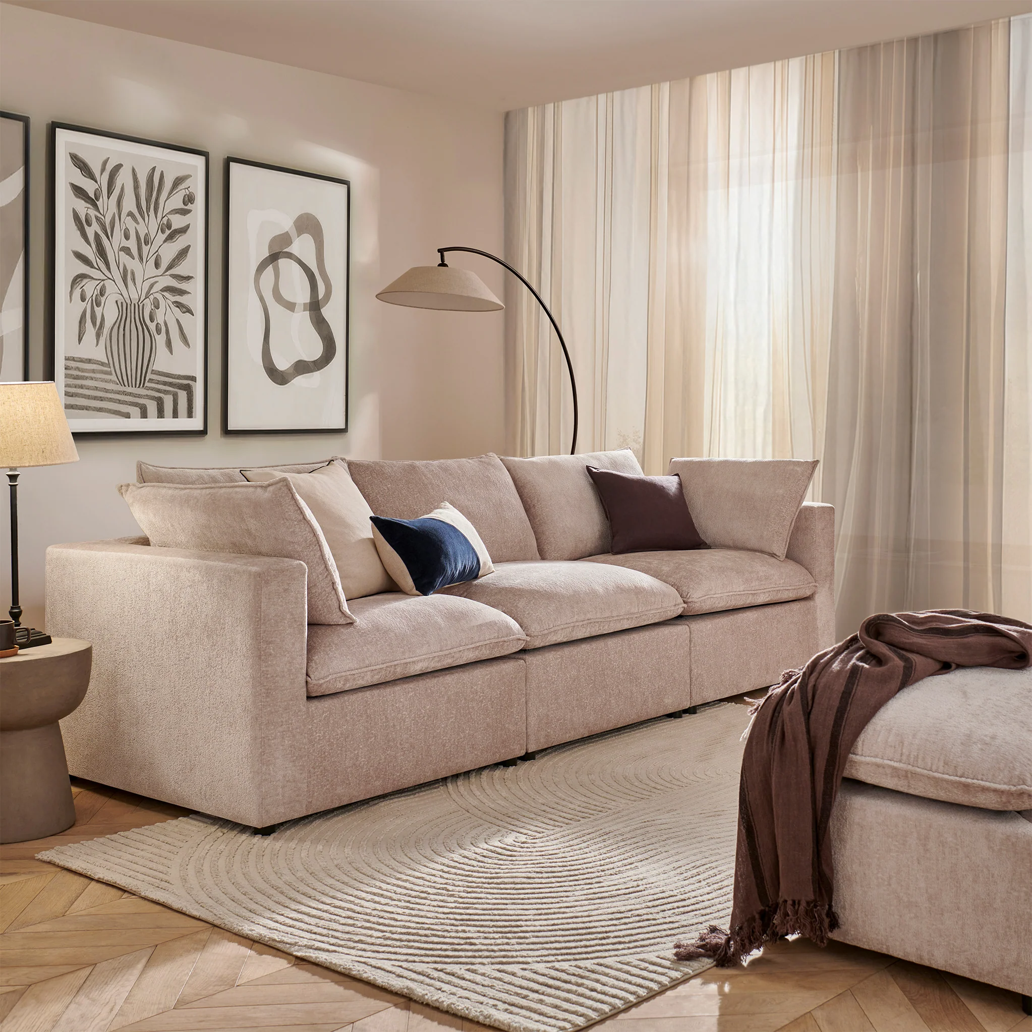 Symphony Modular Chaise Sofa - Image 5