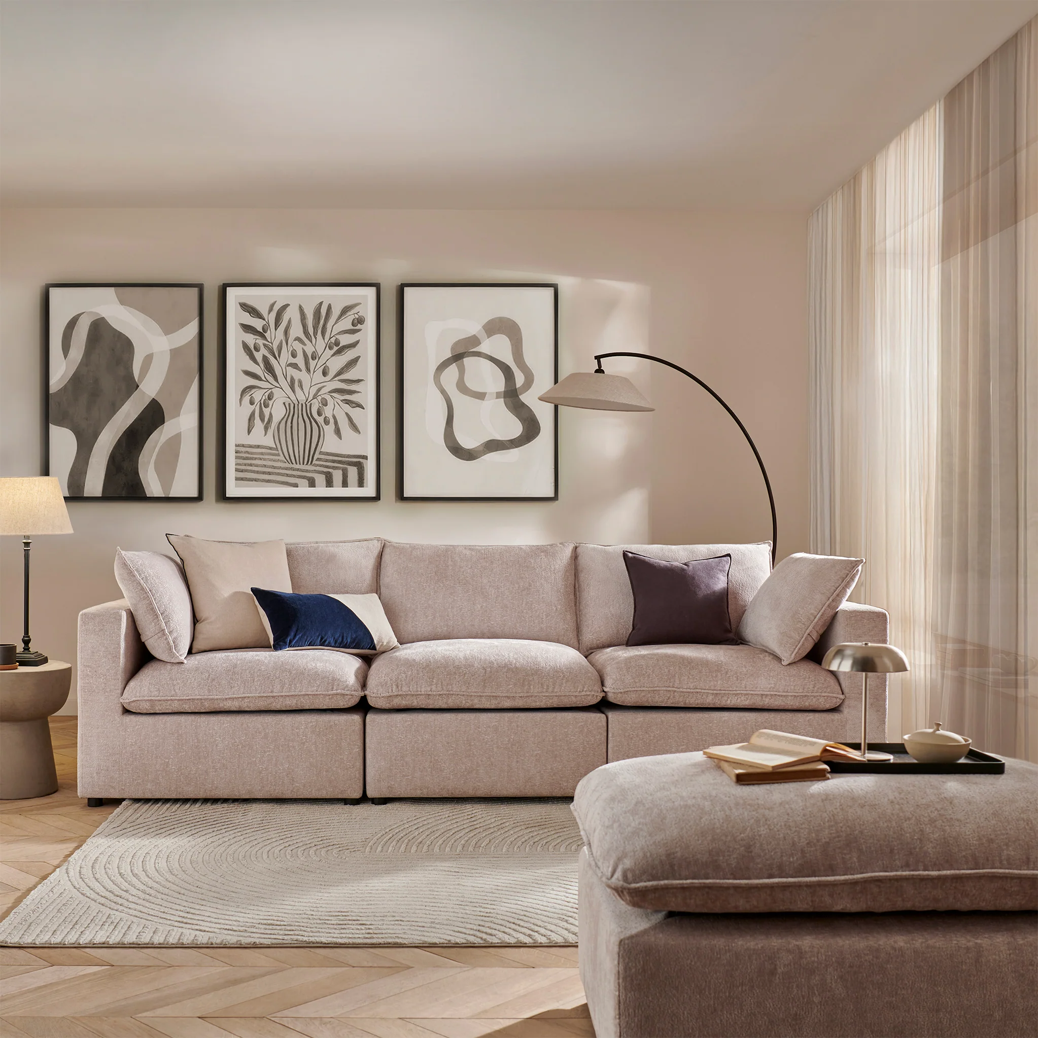 Symphony Modular Chaise Sofa - Image 6