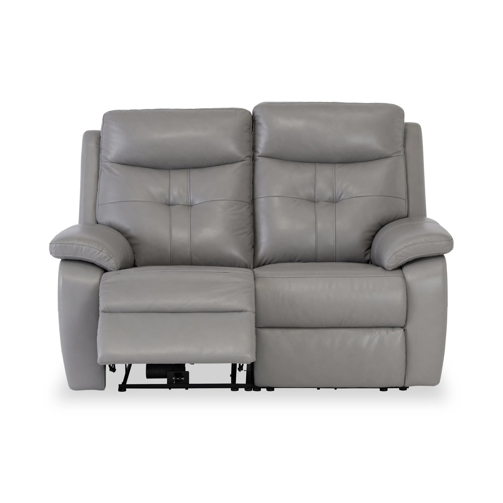 Talbot Leather Power Reclining 2 Seater Sofa - Image 10