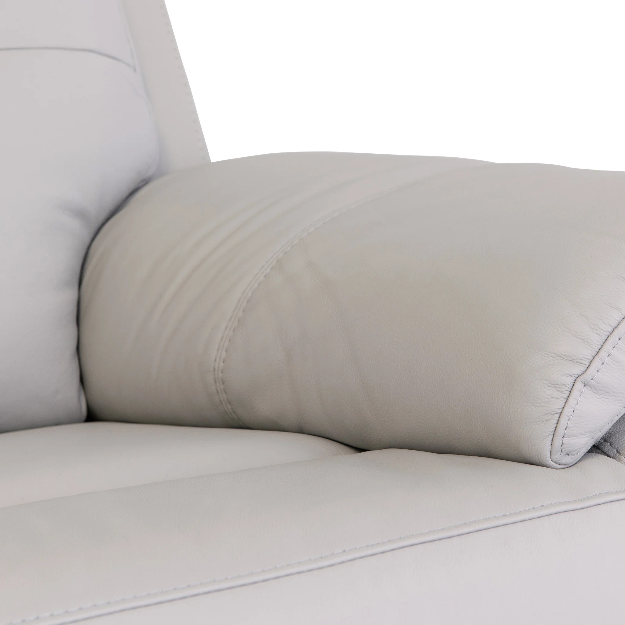 Talbot Leather Power Reclining Armchair - Image 11