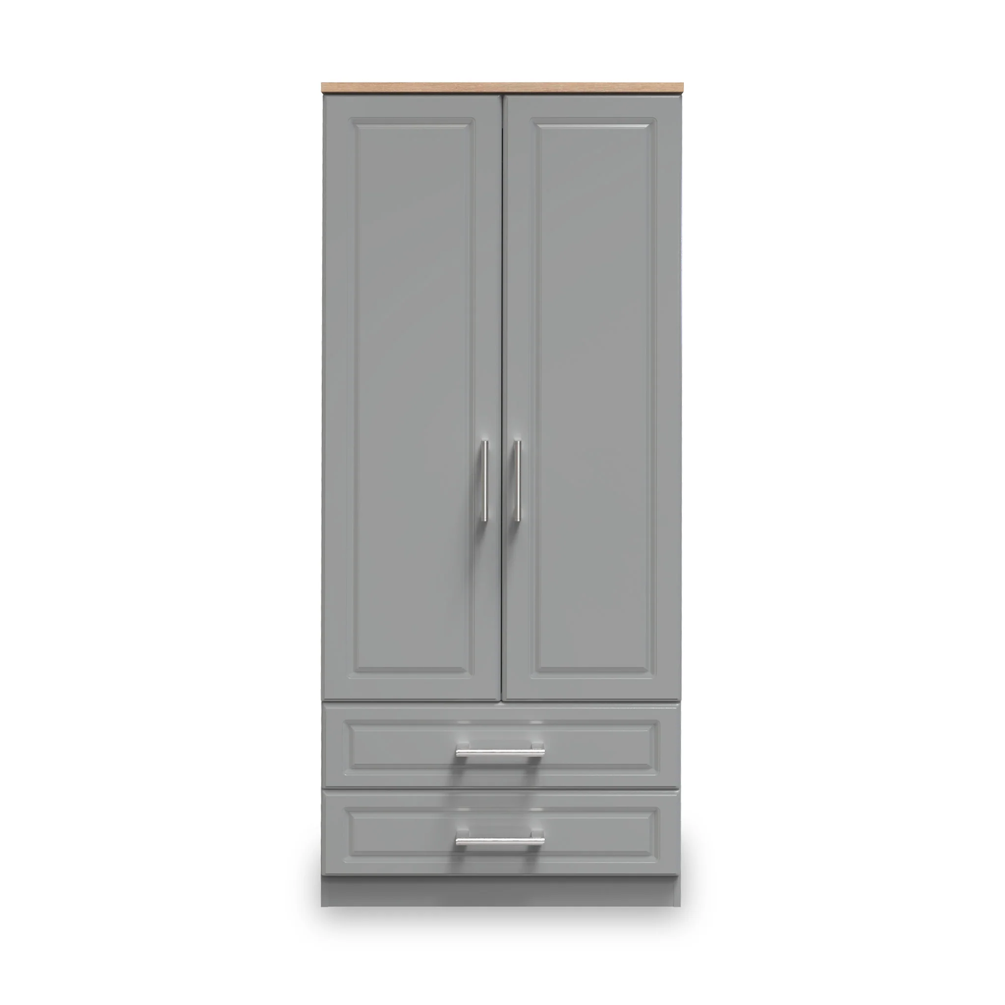 Talland 2 Door 2 Drawer Wardrobe - Image 12