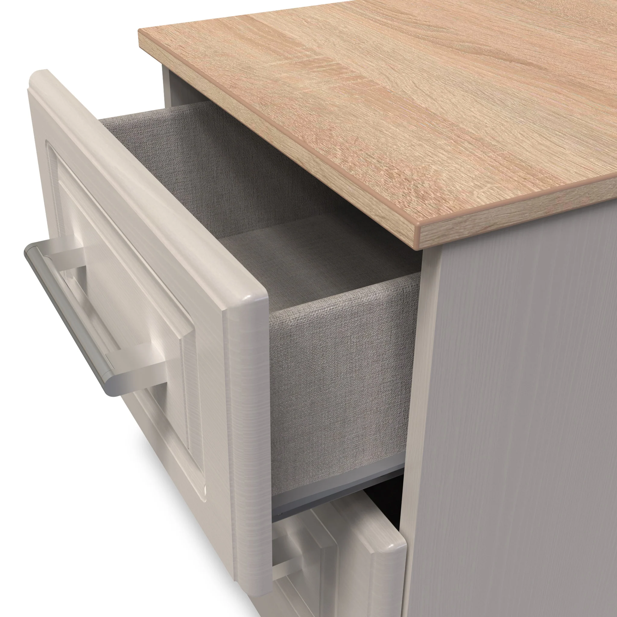 Talland 2 Drawer Bedside Cabinet - Image 13