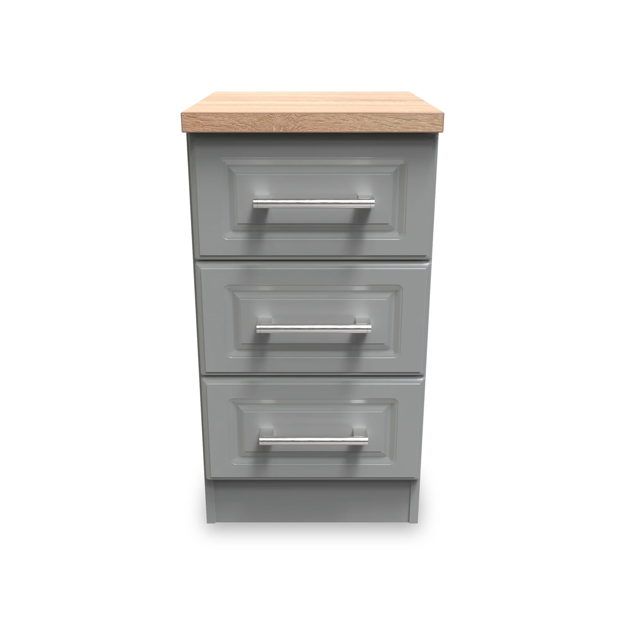 Talland 3 Drawer Bedside Cabinet - Image 12