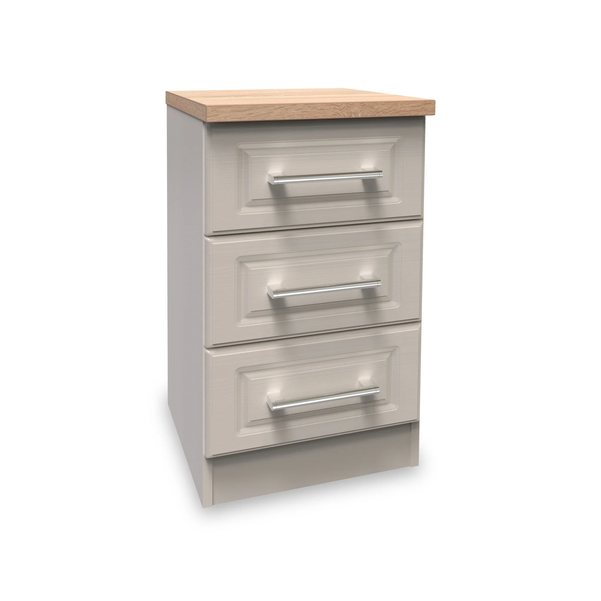 Talland 3 Drawer Bedside Cabinet - Image 16