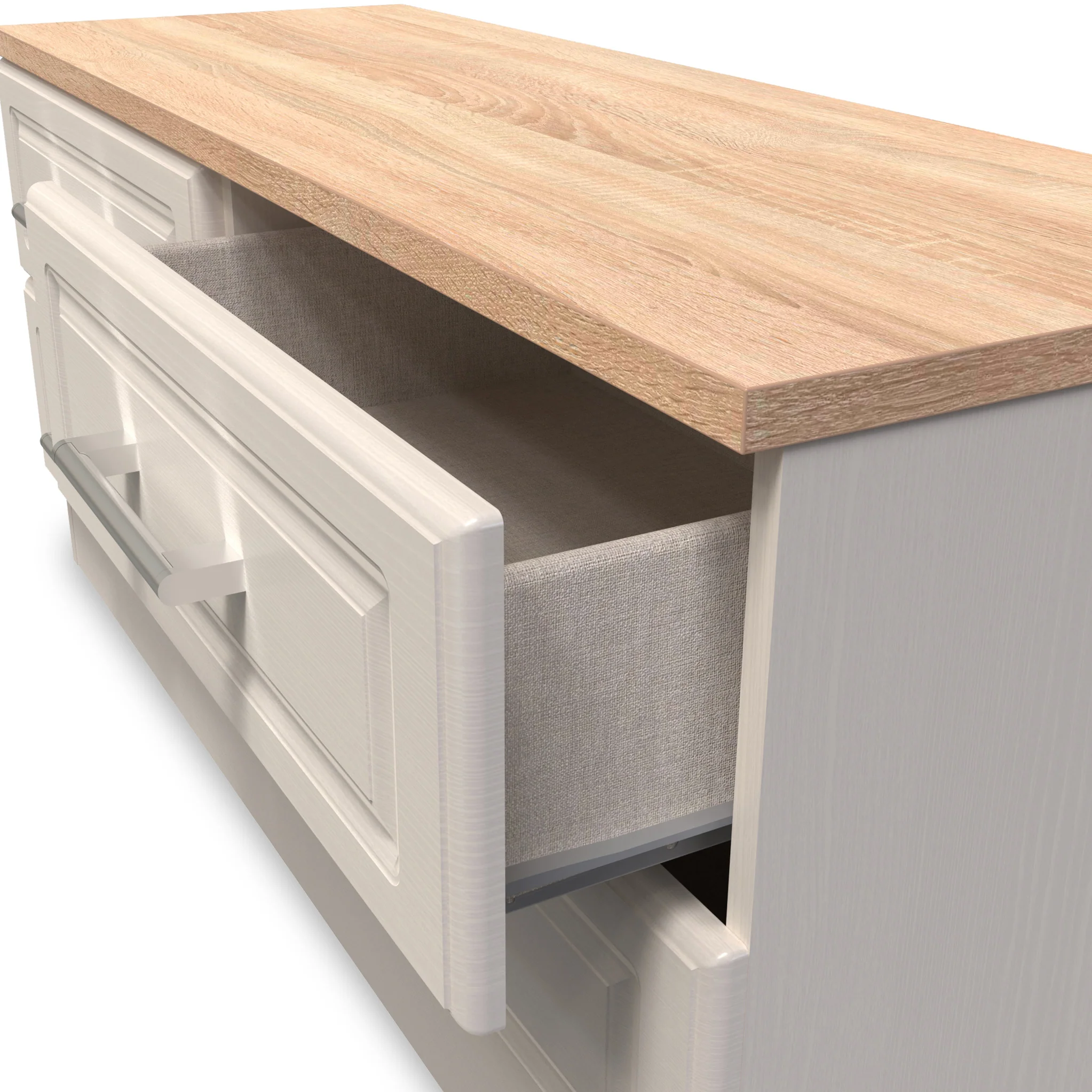 Talland 4 Drawer Low Storage Unit - Image 17