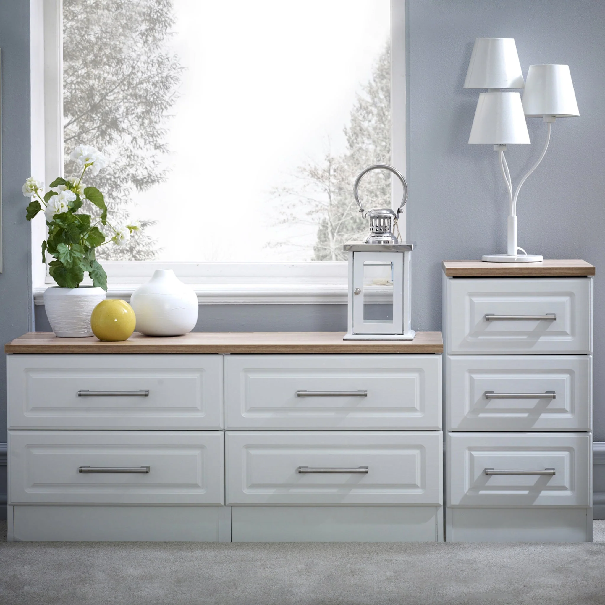 Talland 4 Drawer Low Storage Unit - Image 4