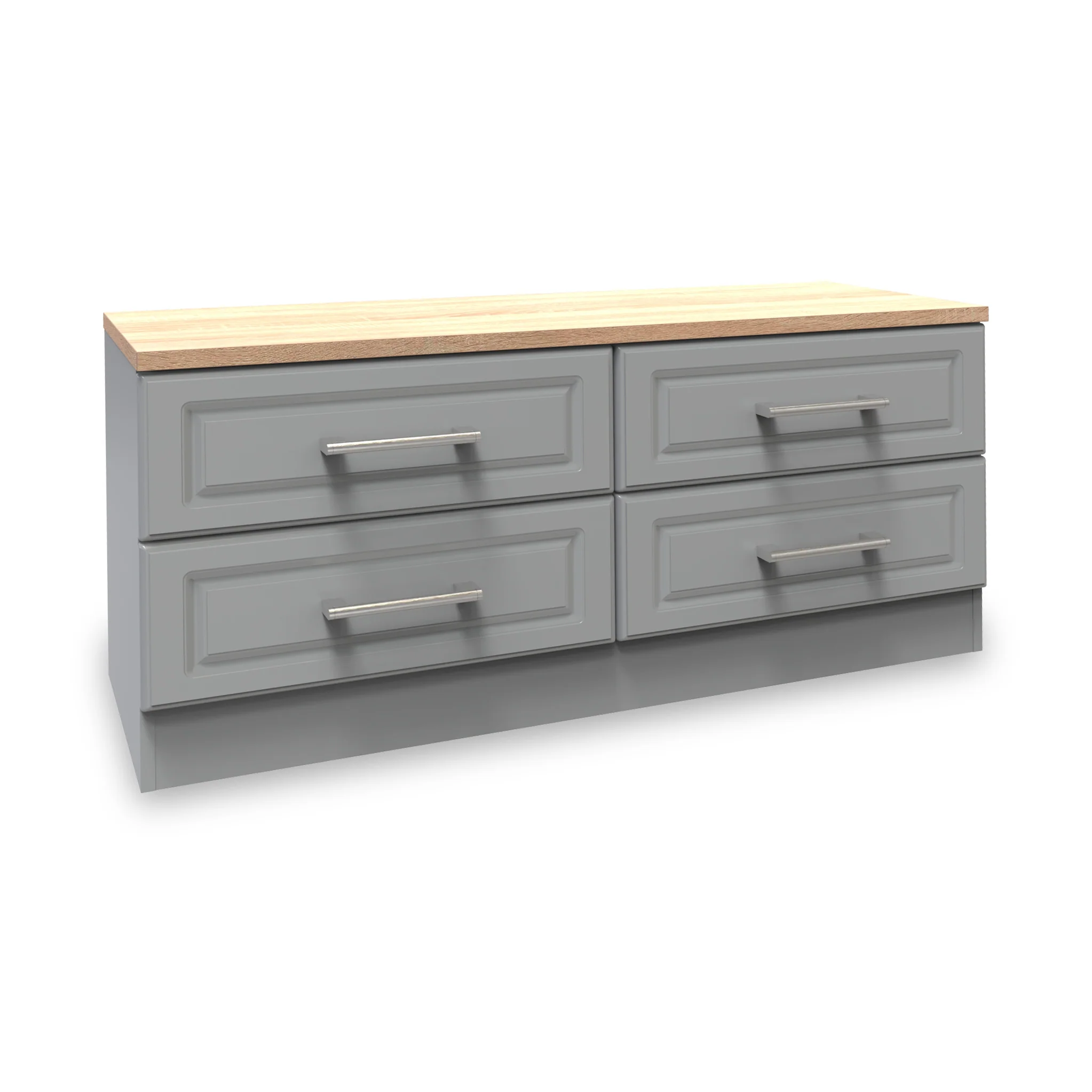 Talland 4 Drawer Low Storage Unit - Image 8