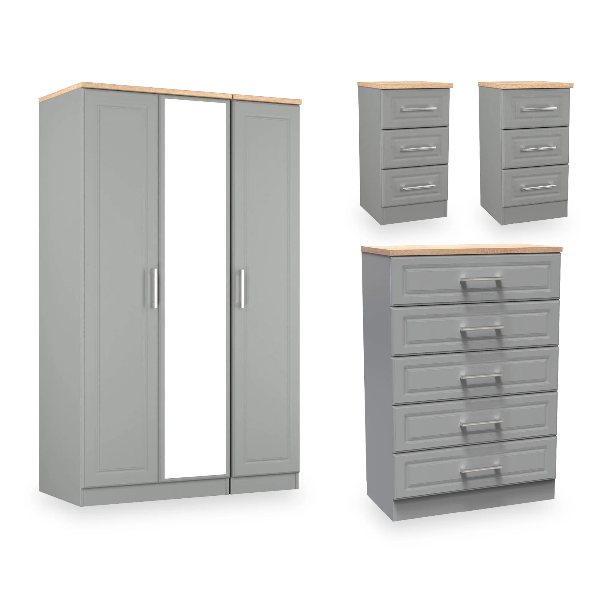 Talland 4 Piece Bedroom Furniture Set - Image 2