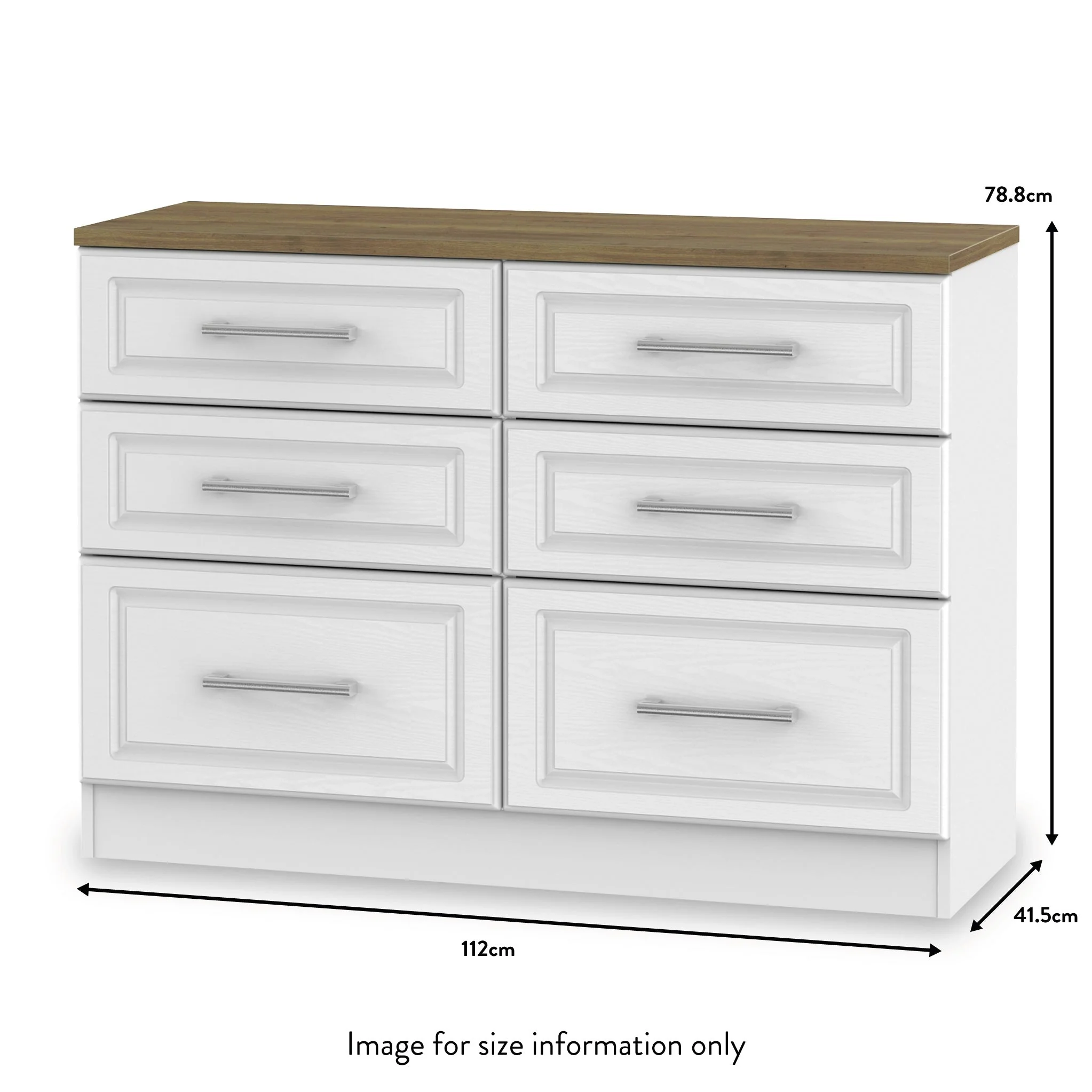 Talland 6 Drawer Wide Chest - Image 13