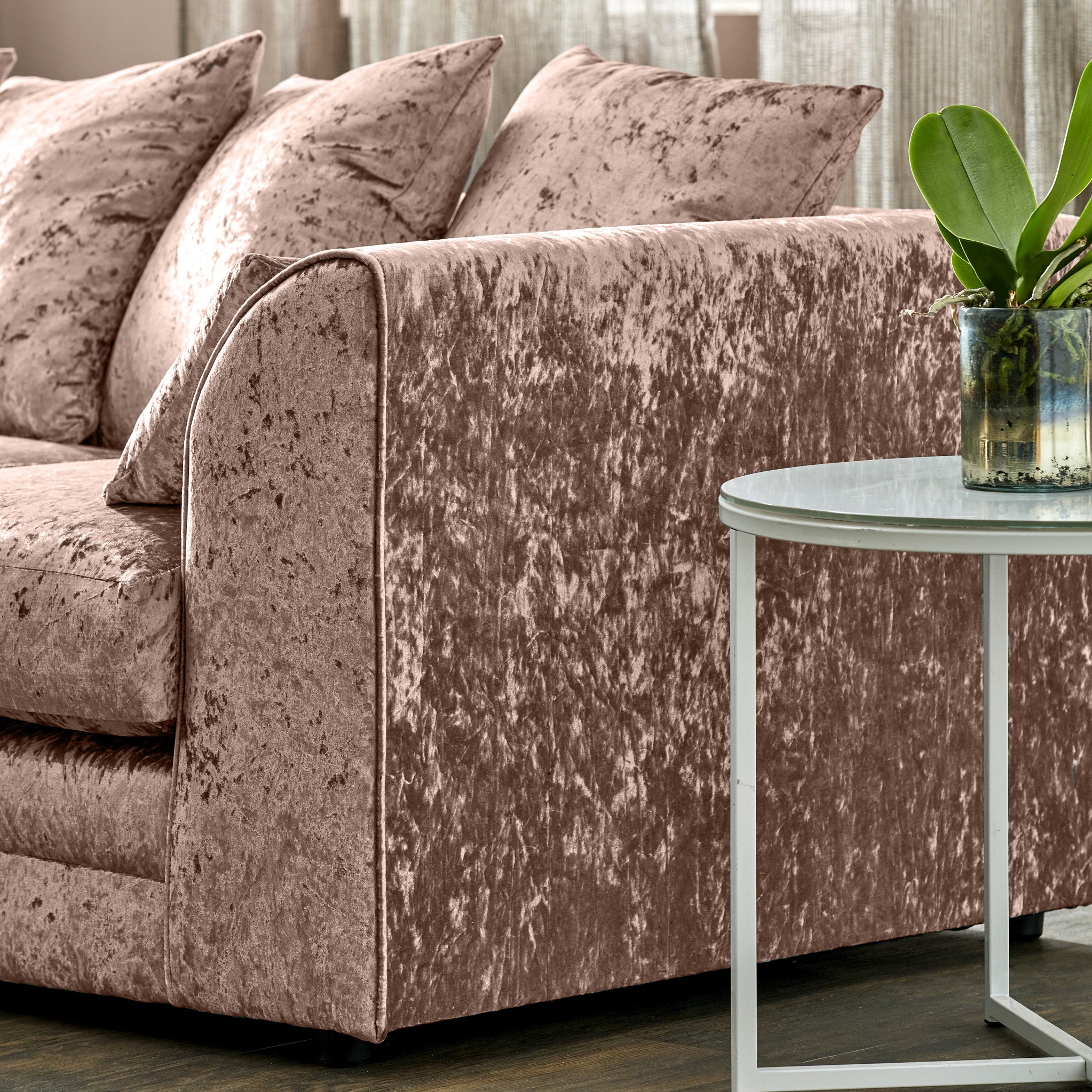 Tamara Crushed Velvet 2 Seater Sofa - Image 21