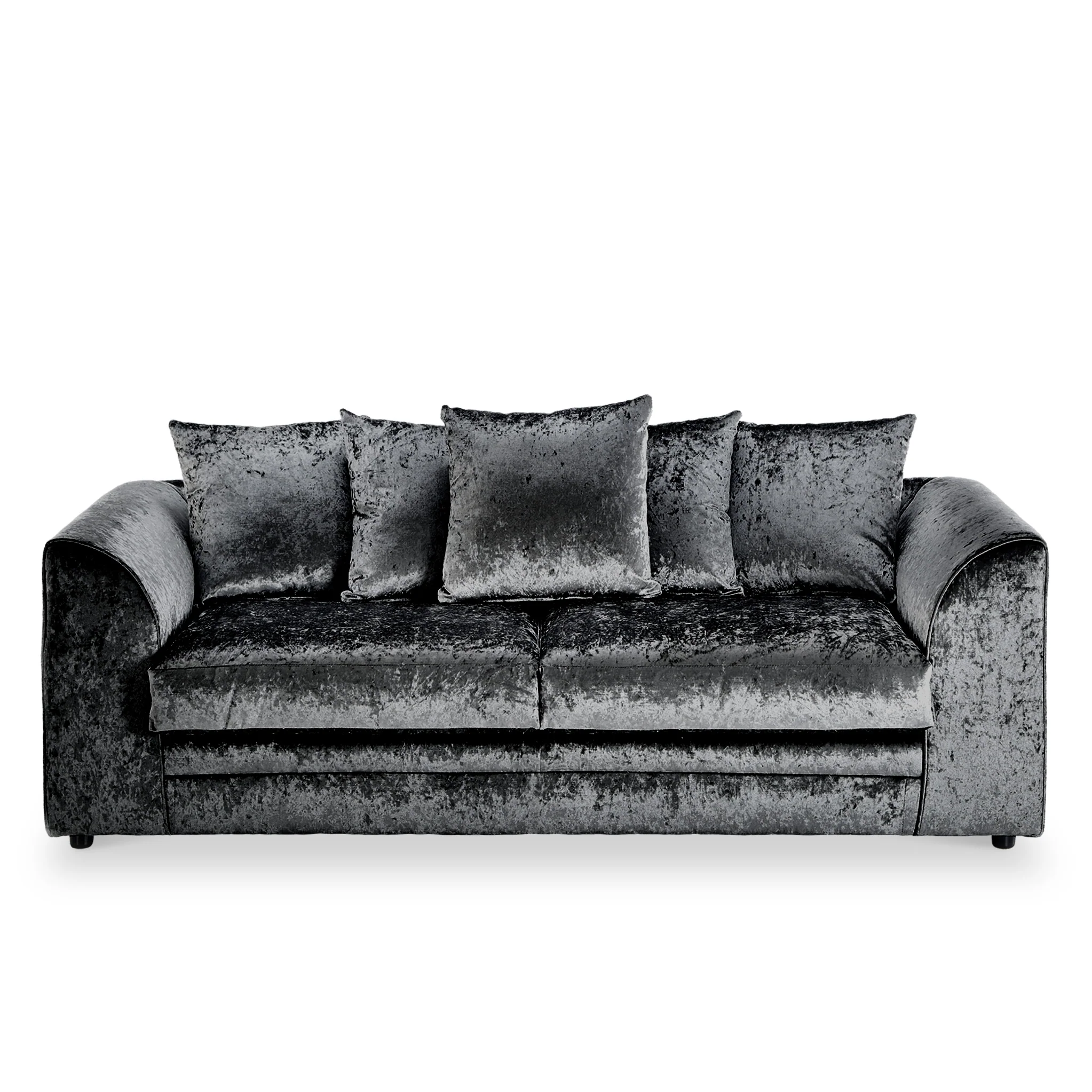 Tamara Crushed Velvet 3 Seater Sofa - Image 12