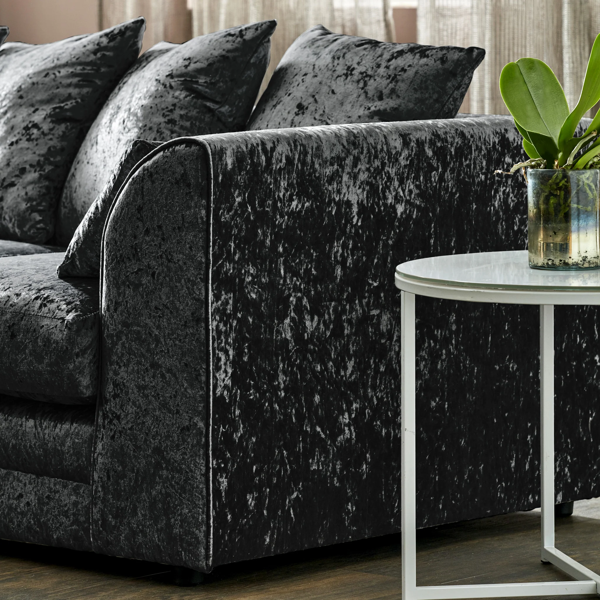 Tamara Crushed Velvet 3 Seater Sofa - Image 14