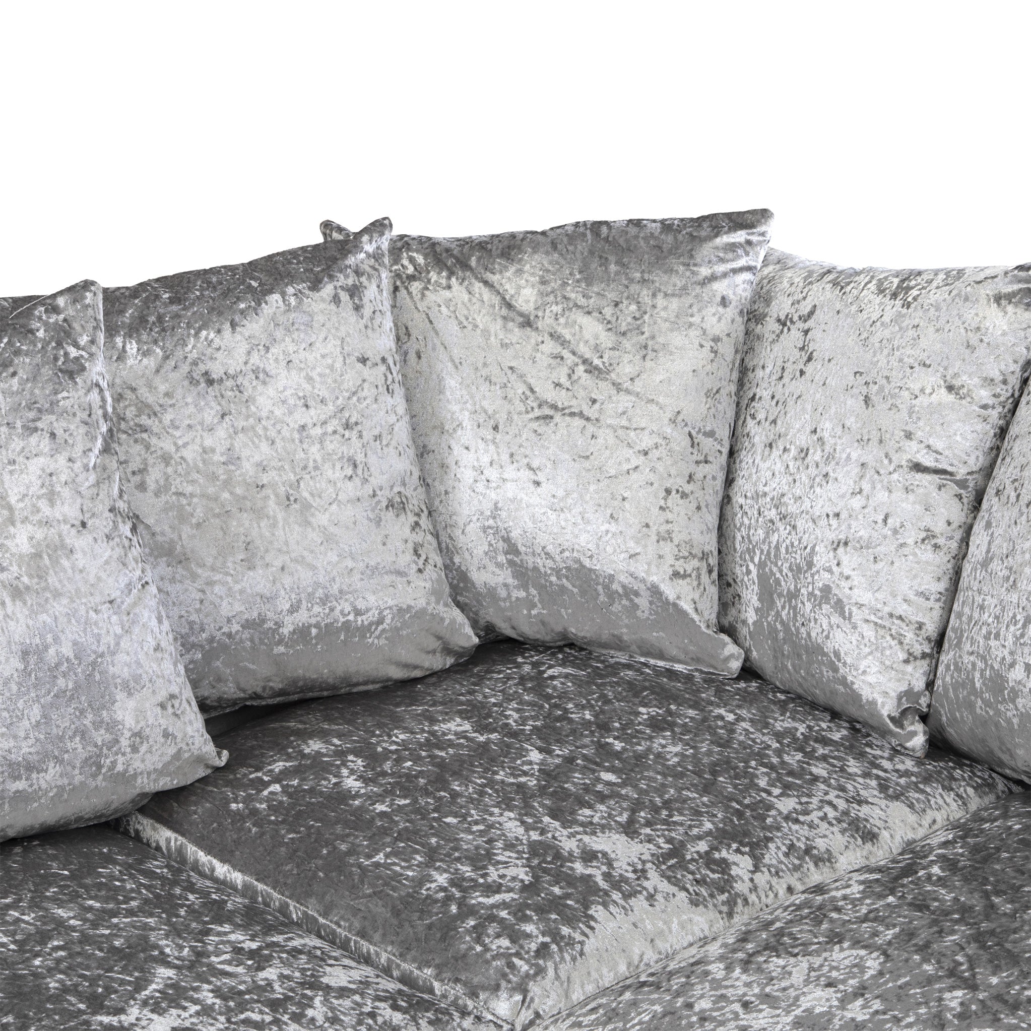 Tamara Crushed Velvet Chaise Sofa - Image 10