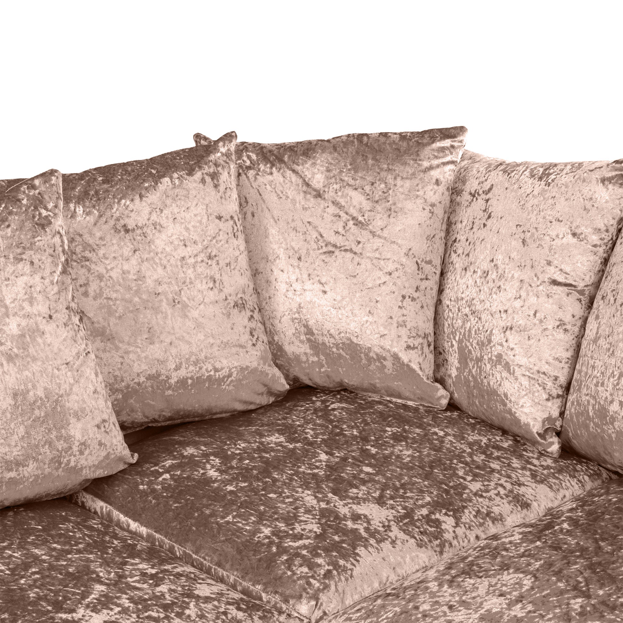 Tamara Crushed Velvet Chaise Sofa - Image 25