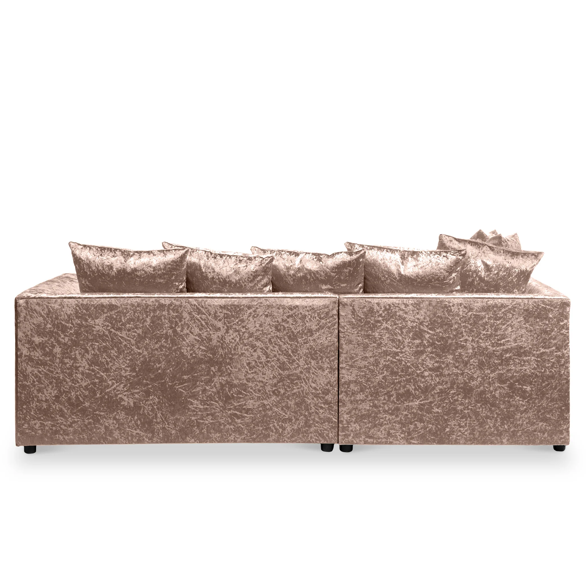 Tamara Crushed Velvet Chaise Sofa - Image 26