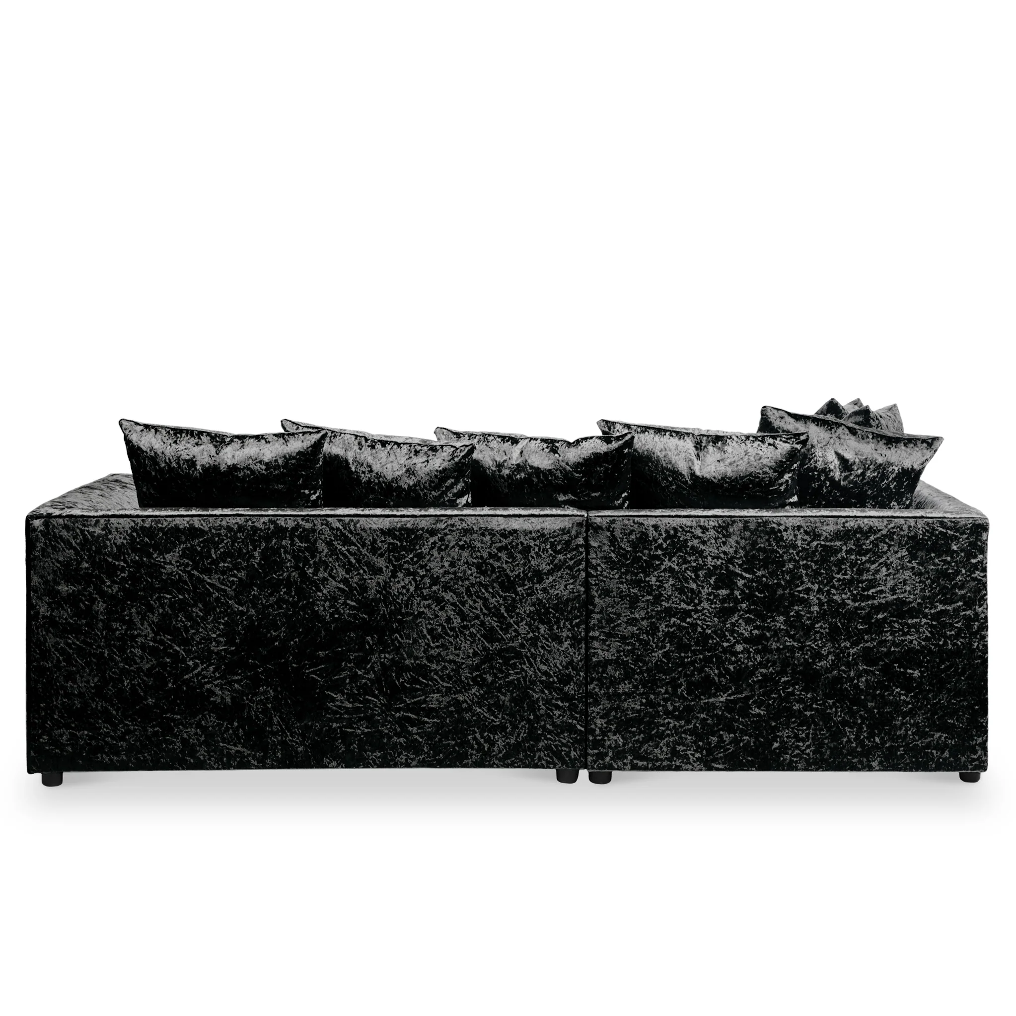 Tamara Crushed Velvet Chaise Sofa - Image 37