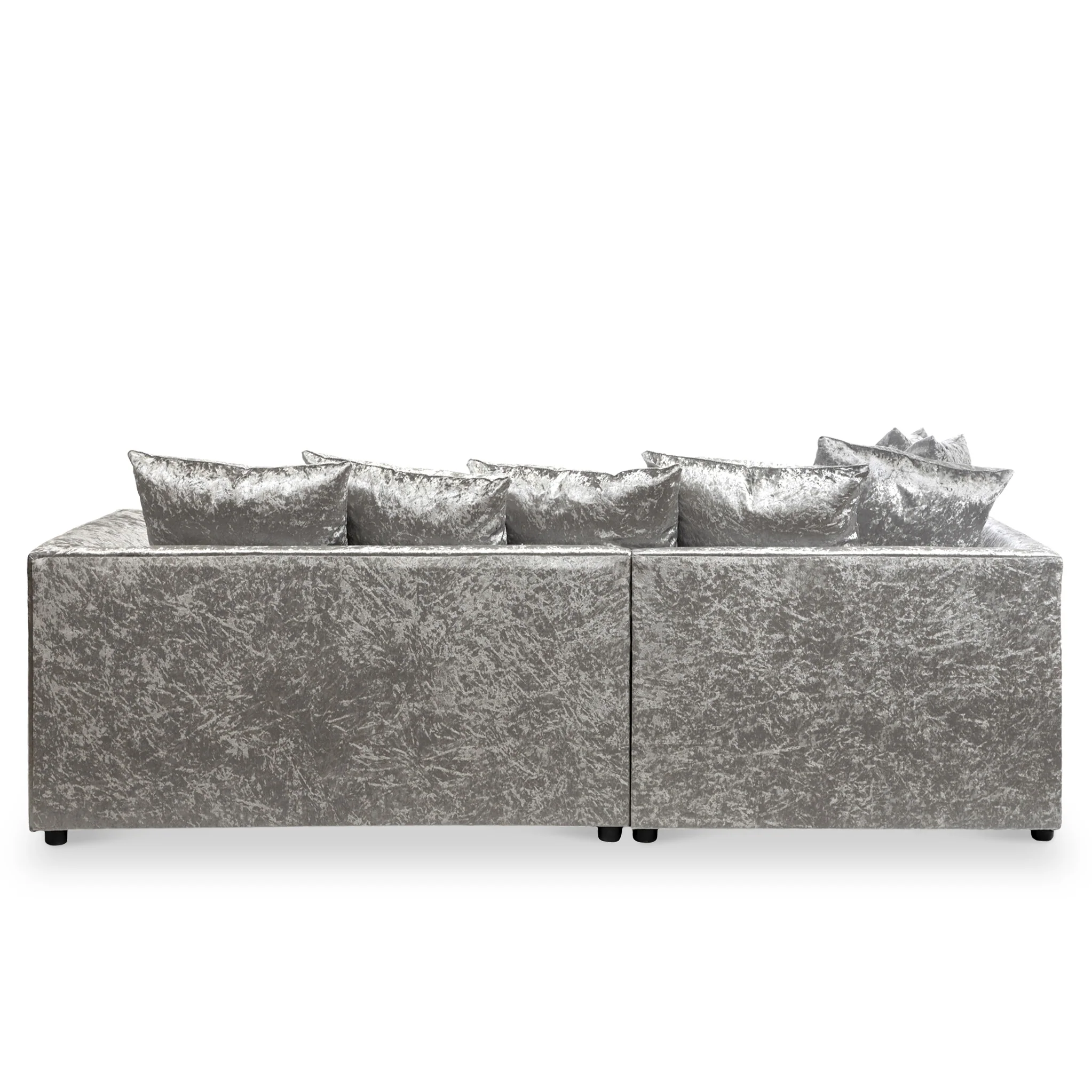Tamara Crushed Velvet Chaise Sofa - Image 6