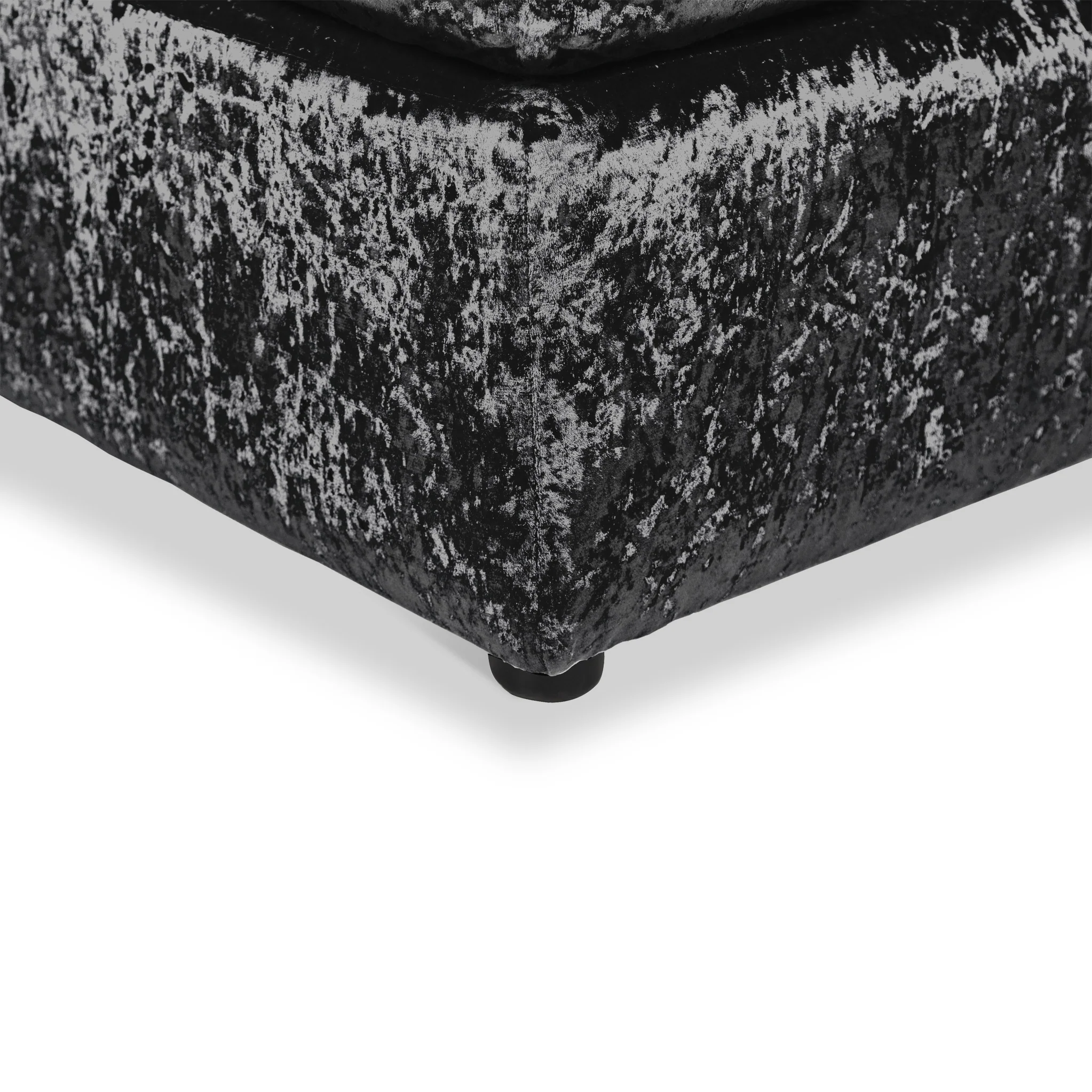 Tamara Crushed Velvet Footstool - Image 11