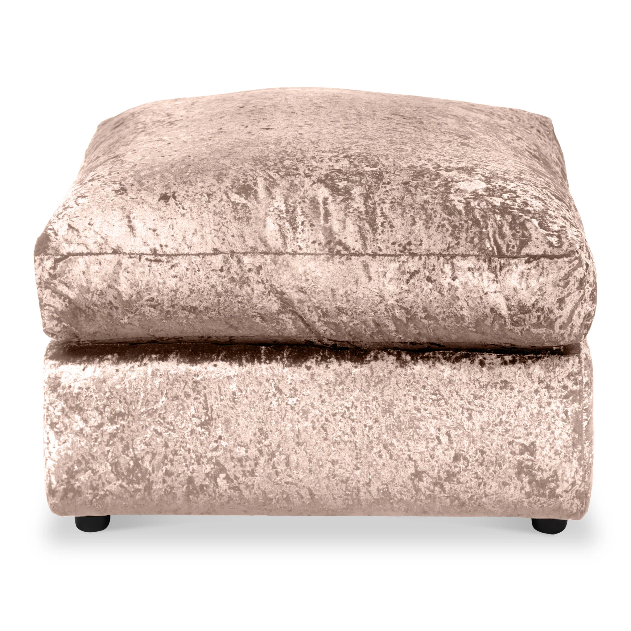 Tamara Crushed Velvet Footstool - Image 15