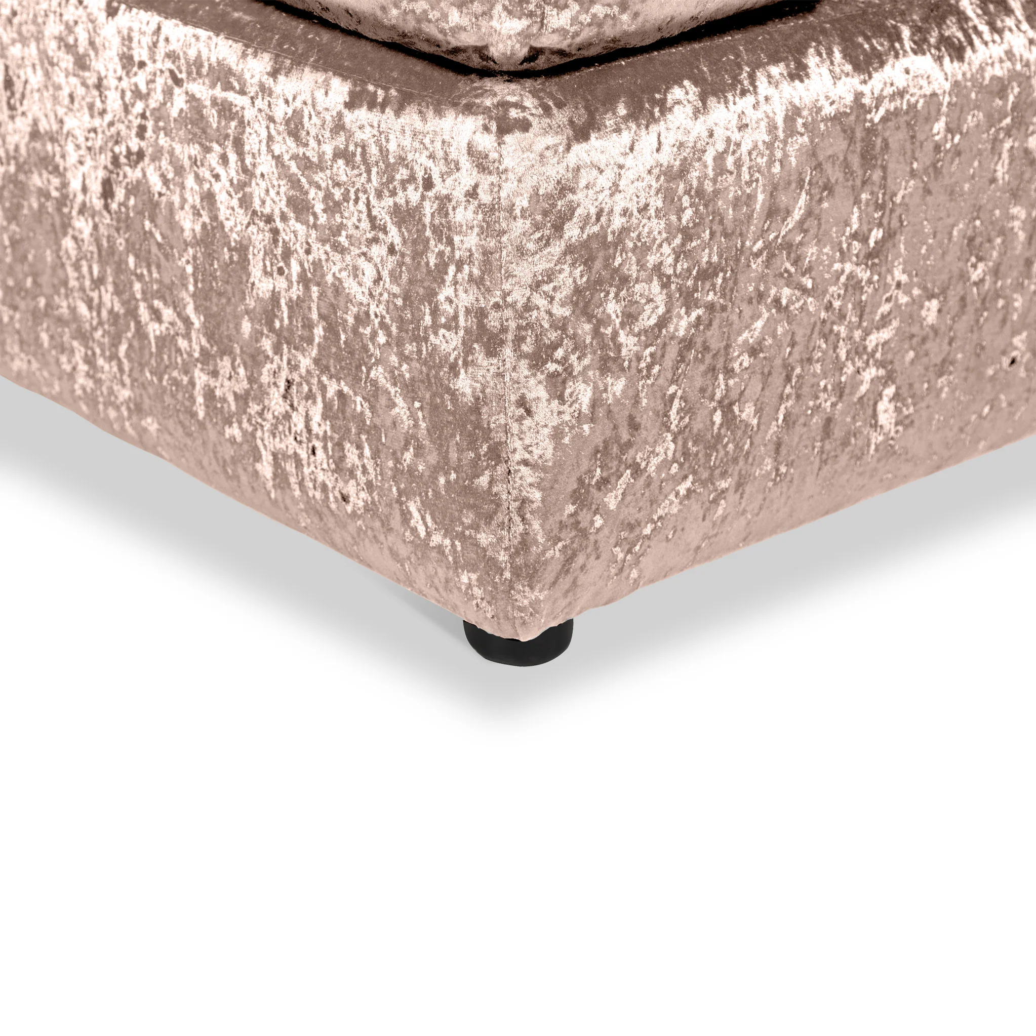 Tamara Crushed Velvet Footstool - Image 17