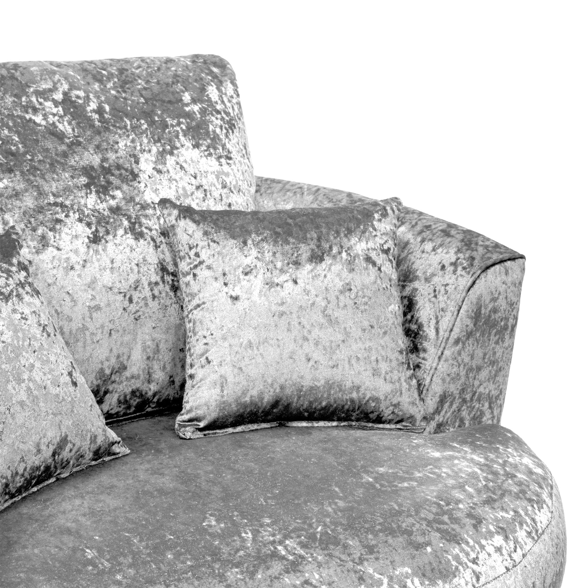 Tamara Crushed Velvet Swivel Chair - Image 5