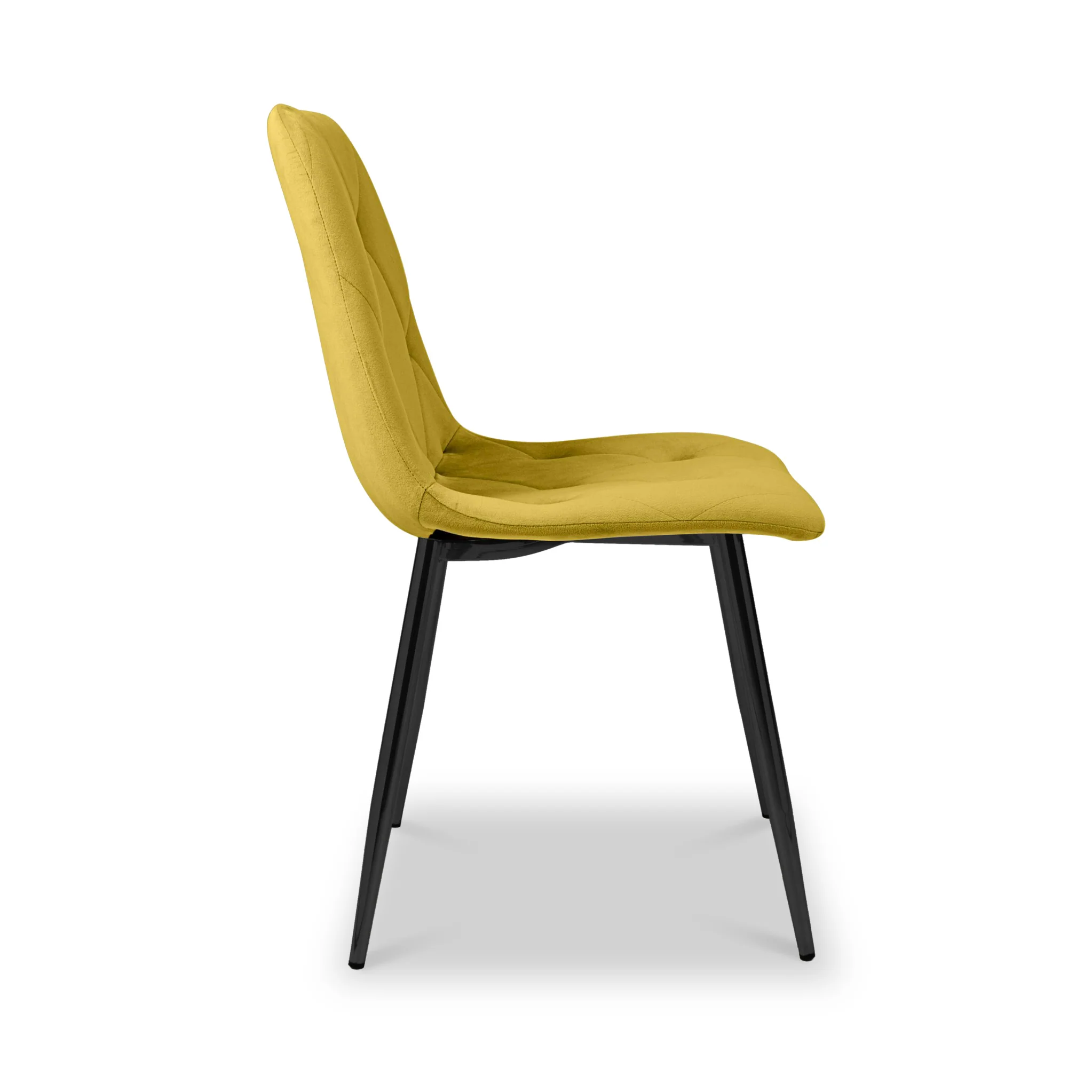 Taran Brushed Velvet Dining Chair - Image 4