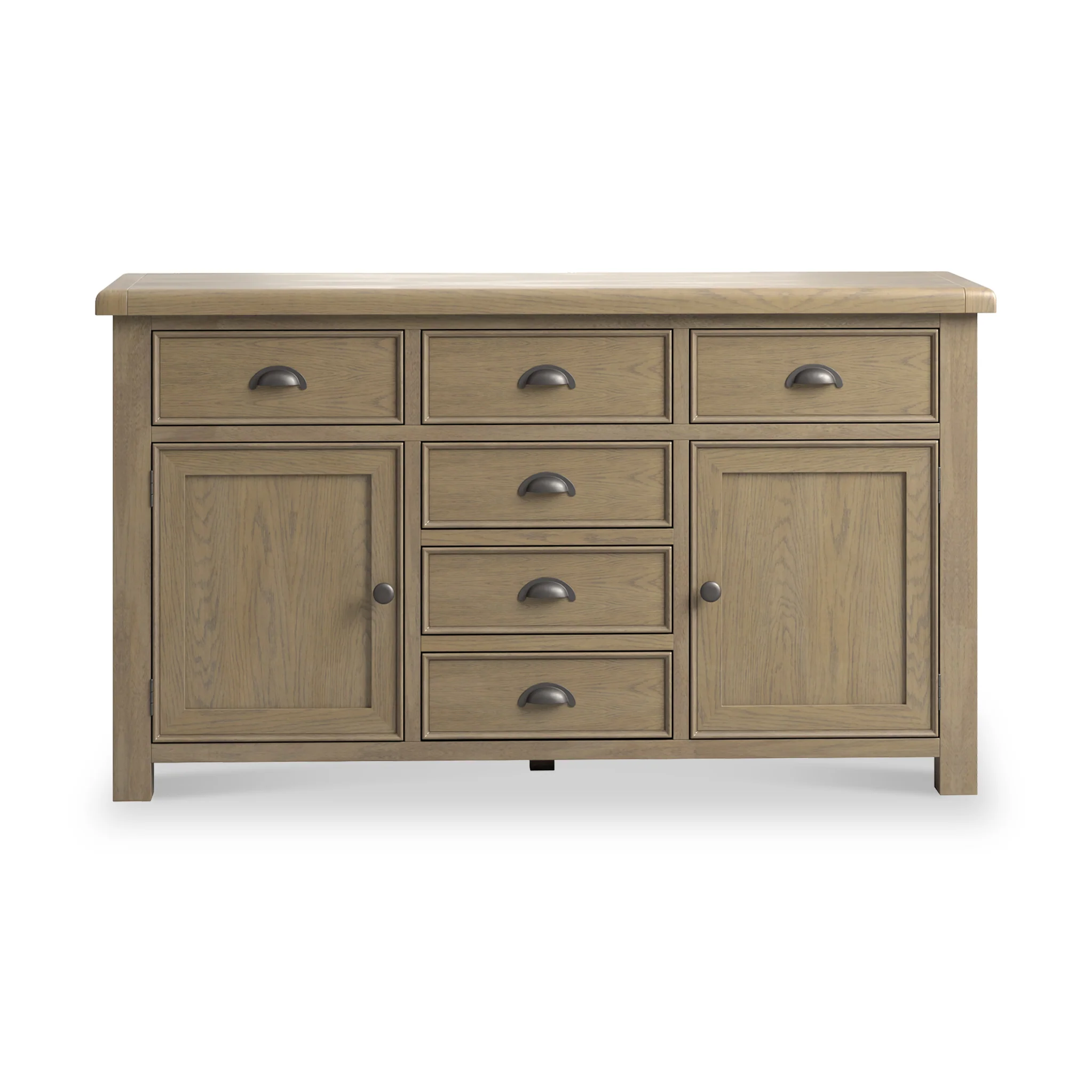 Taunton Smoked Oak Extra Large Sideboard - Image 3