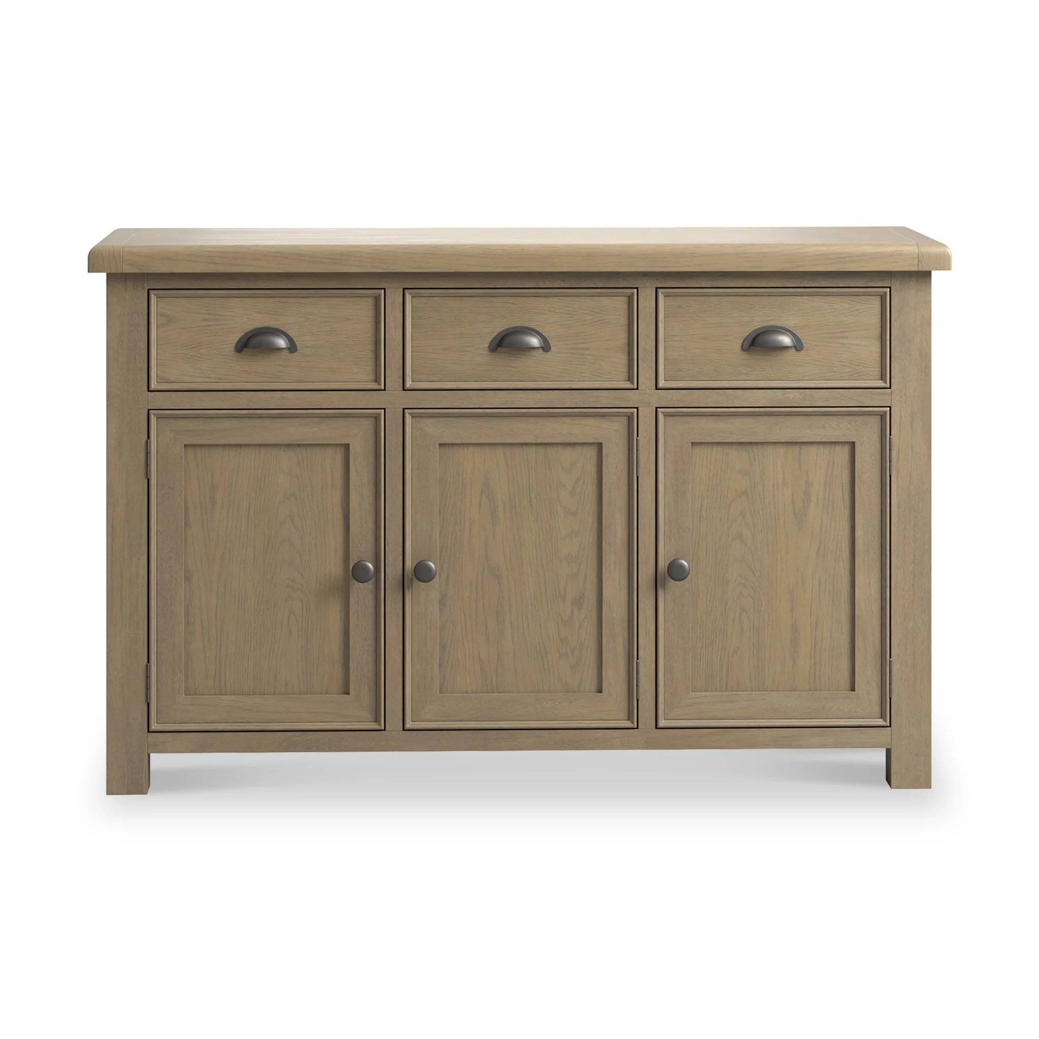 Taunton Smoked Oak Large Sideboard - Image 3
